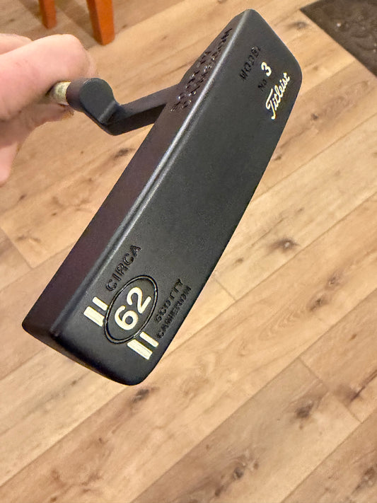 Circa 62 #3 / anodized black with camo KBS / 2018 Cameron club HC 35”