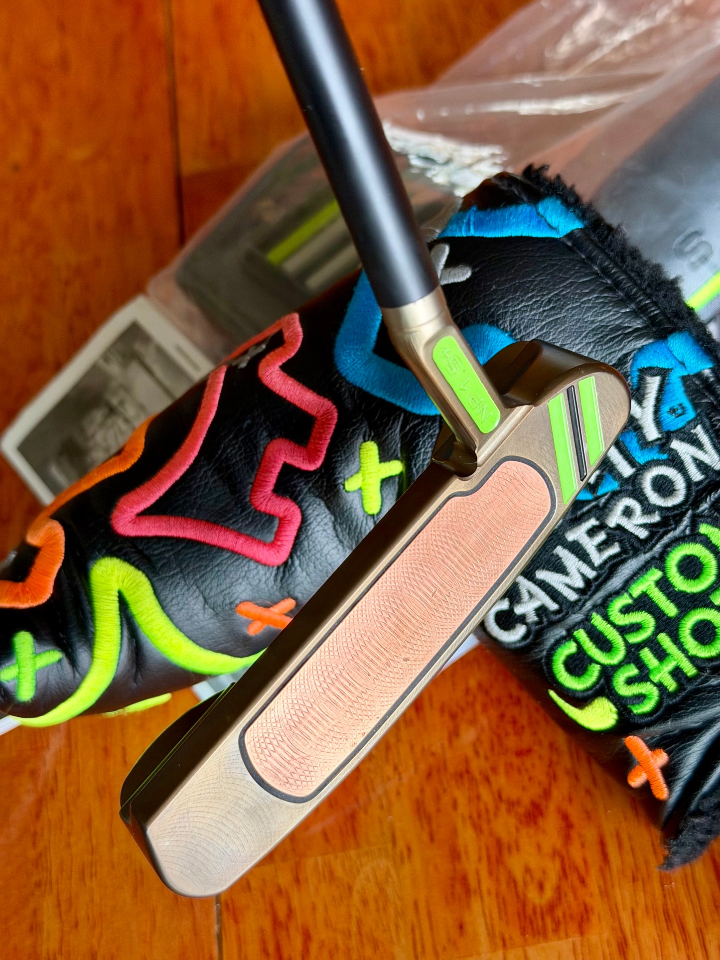 Champions Choice 1.5+ oil can/ Junkyard Dog Neon 34”