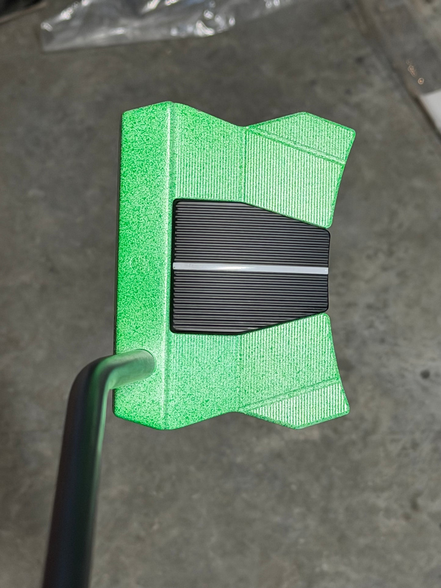 Phantom x11 emerald green splash / custom shop paddle 35”
