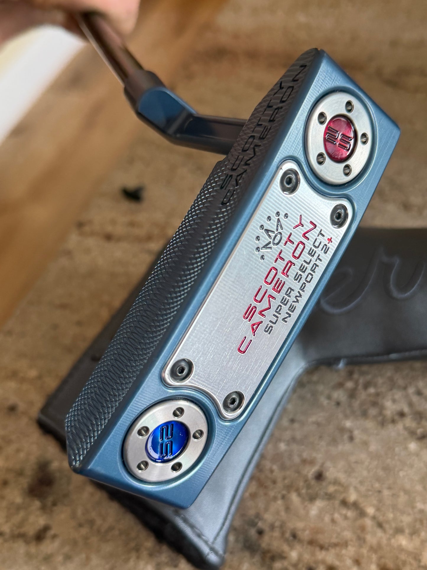 Scotty Cameron Newport 2+ mystic blue / USA LONG DESIGN 37”