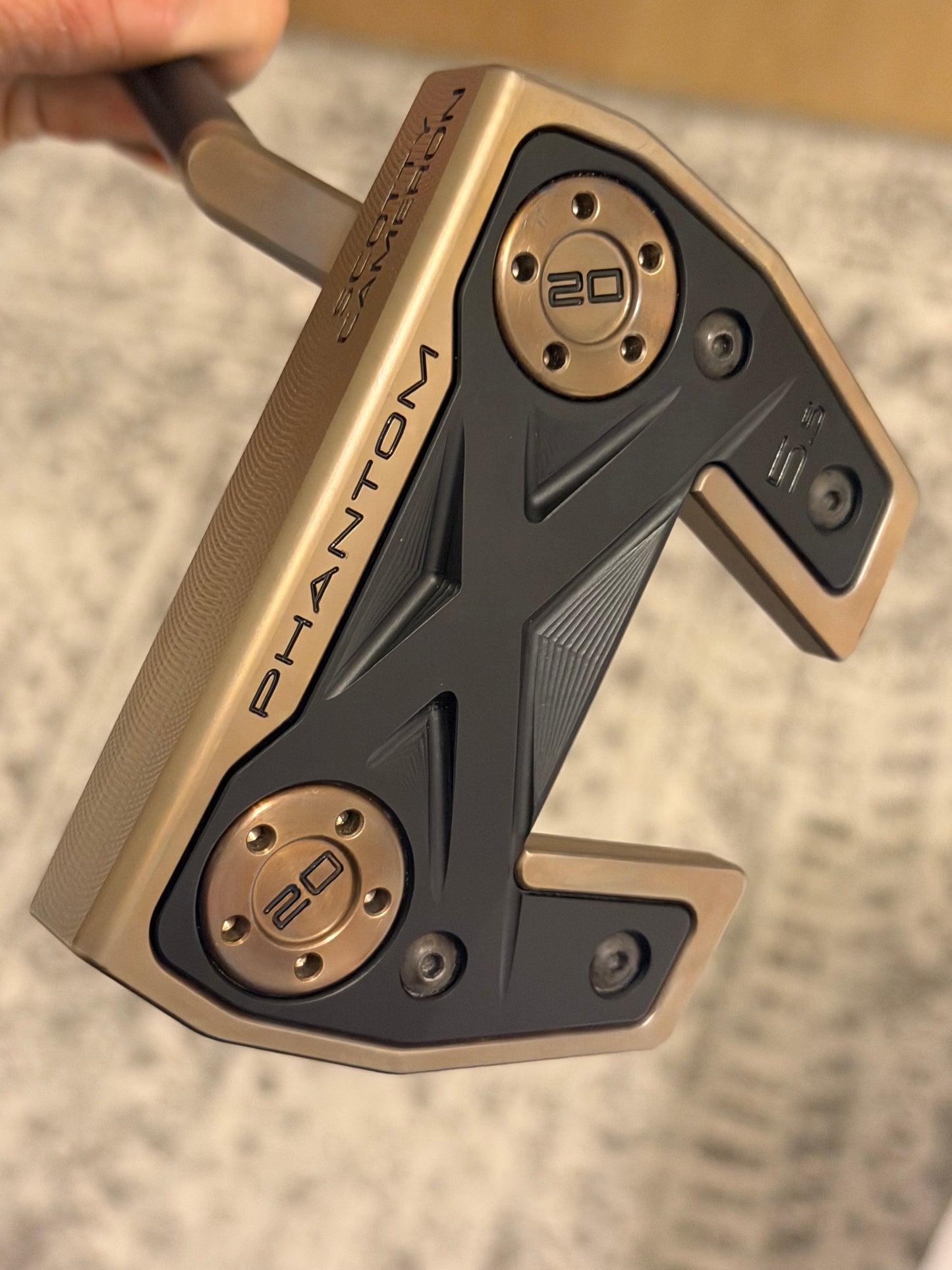 New Scotty Cameron raw oil can phantom x5.5 + BGT Blackout + dancing 34”