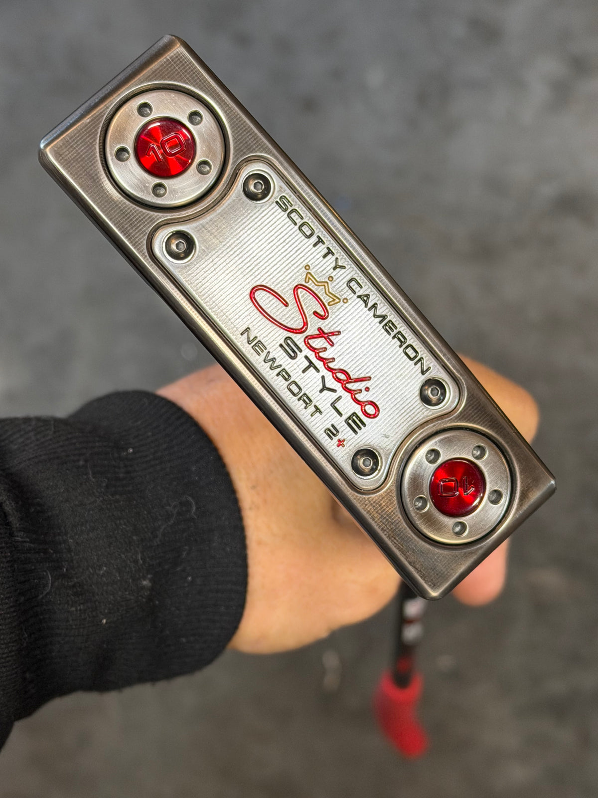 Scotty Cameron studio style Newport 2+ plus KBS gunmetal patina KBS custom 35”