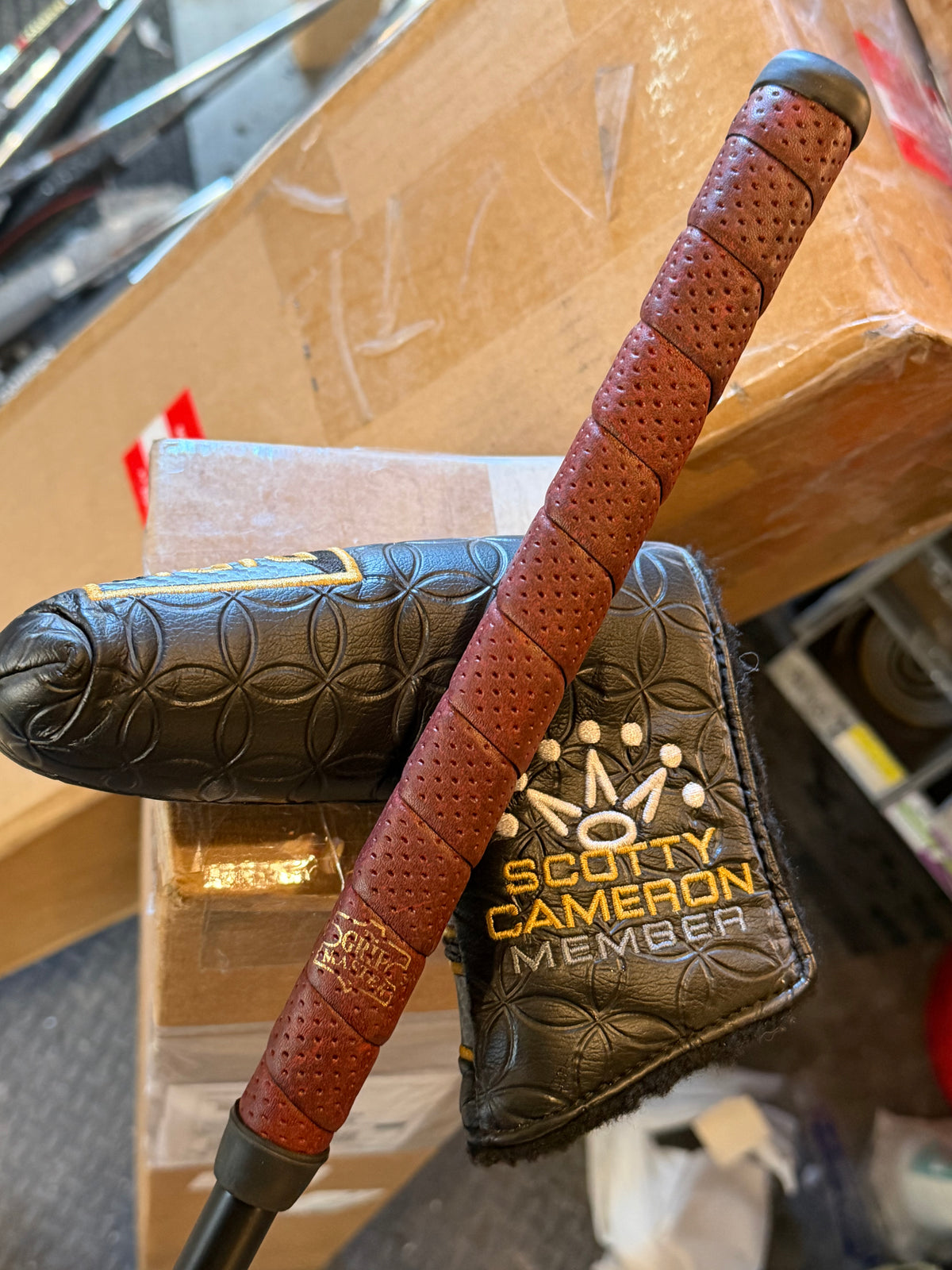 New Scotty Cameron Newport 2 1/50 KBS - black and torch 34”