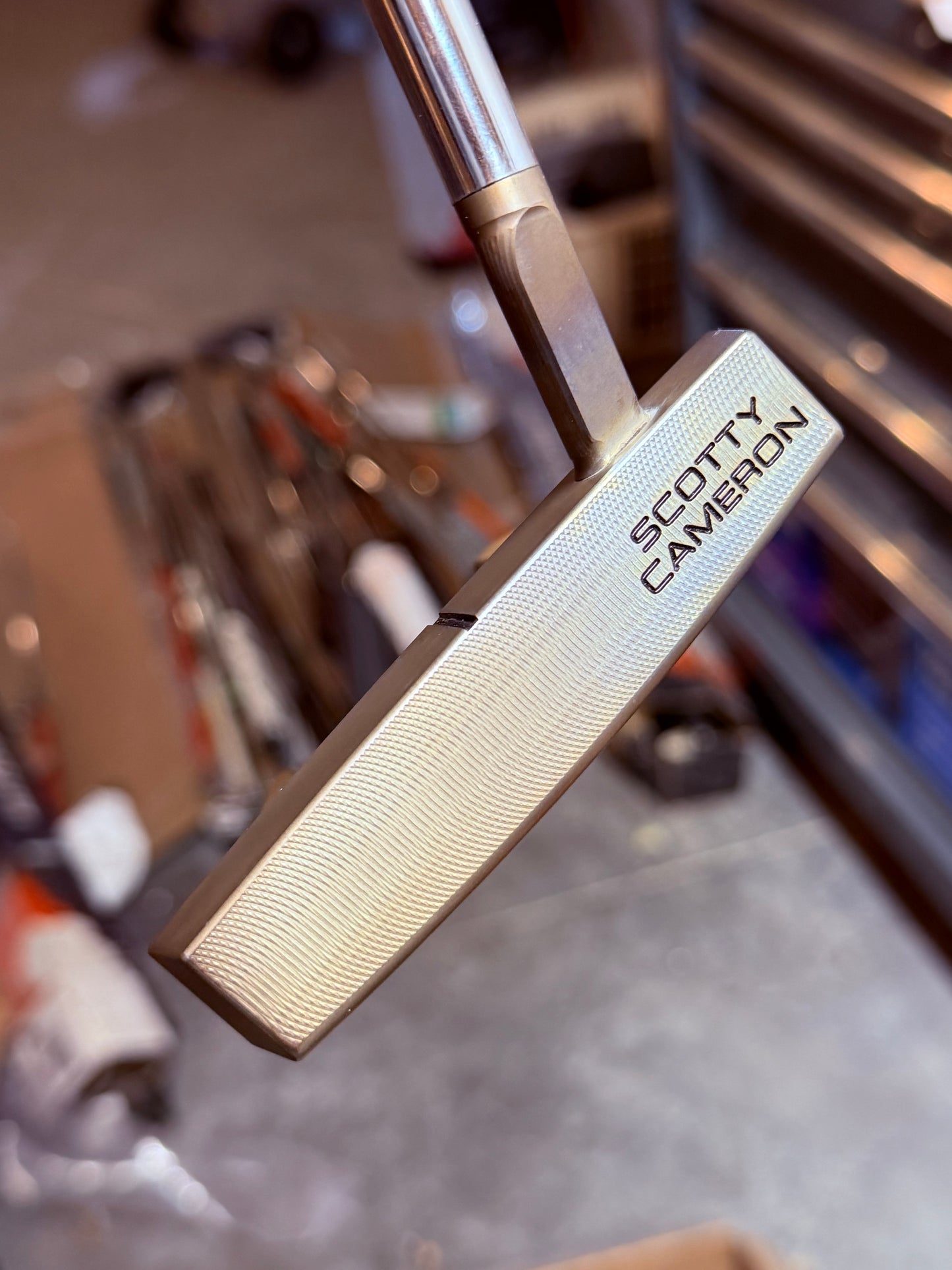 Candy blue!  Torched phantom x 7.5 (new) - stock shaft/grip at 34”.