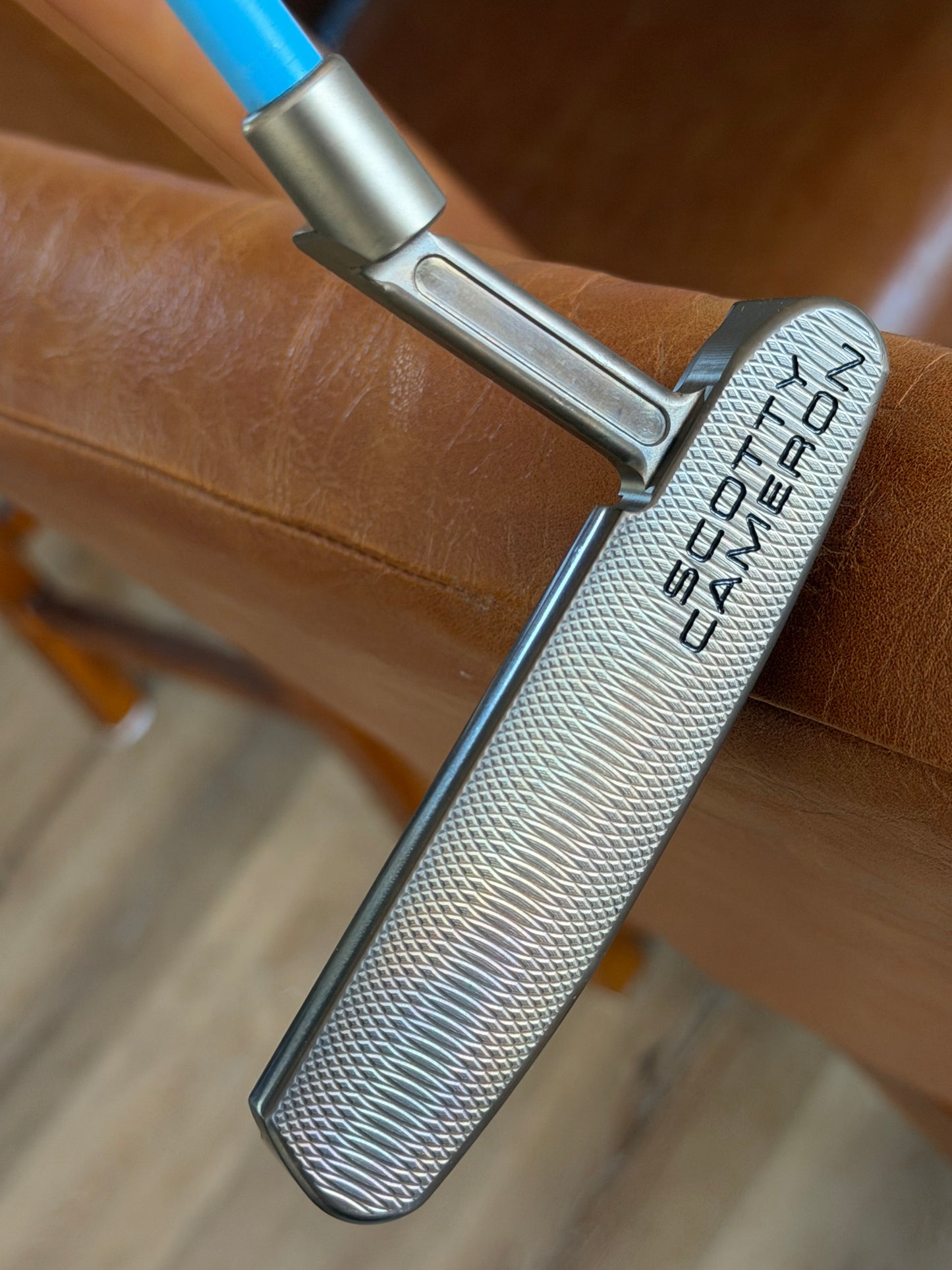 New Scotty Cameron Newport plus + oil can + UNC blue KBS GPS + leather 34”