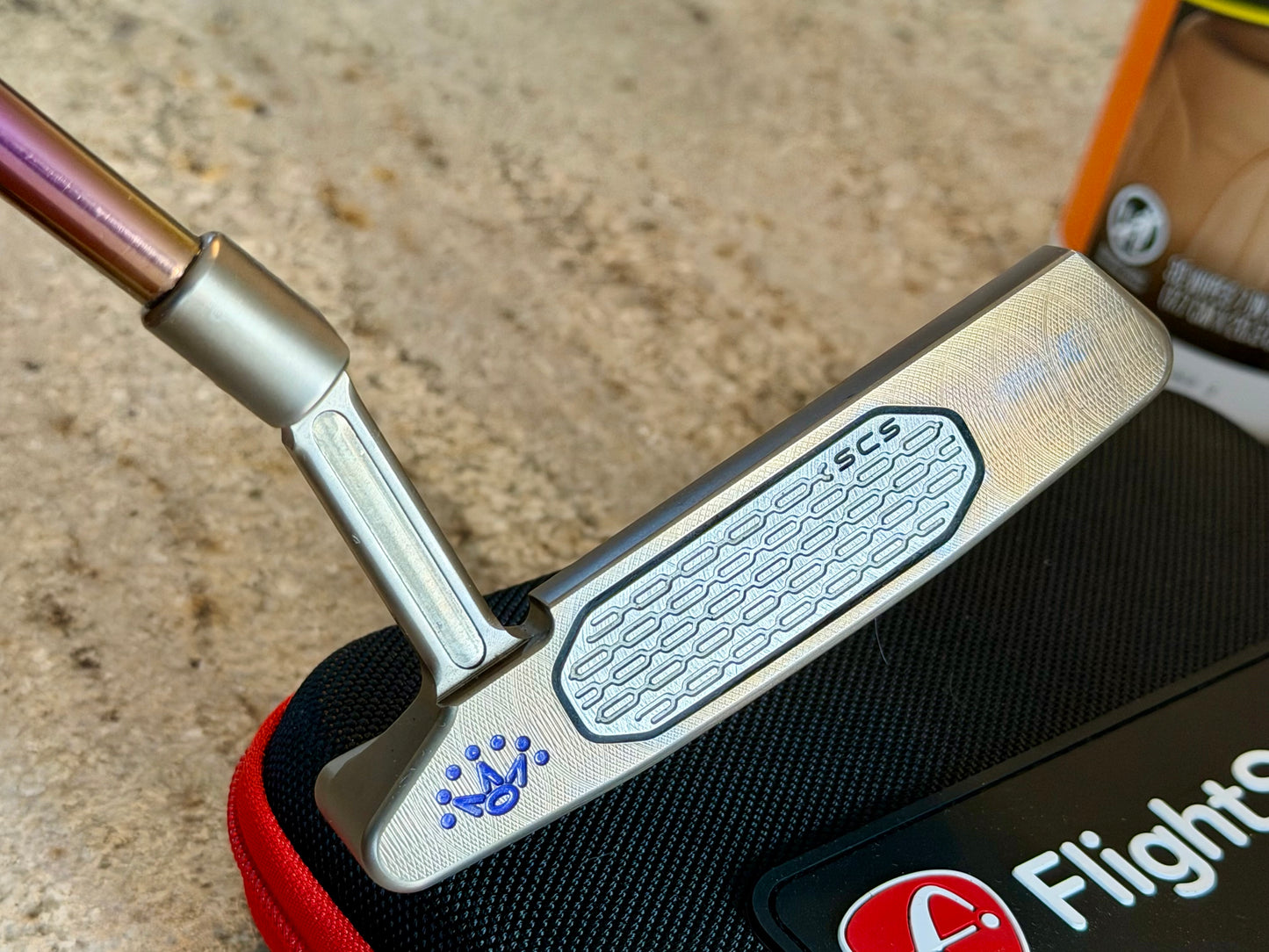 LEFTY - ‘25 studio style NP2 - Oil Can + Candy Violet + rainbow KBS 34.5”