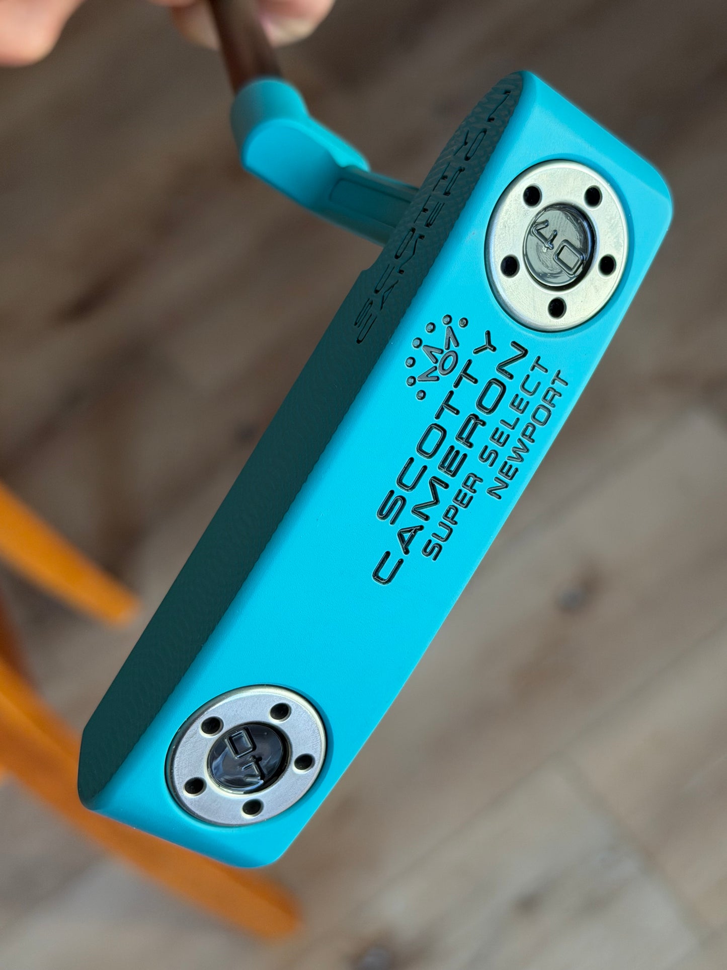 New Scotty Cameron super select Newport custom TEAL- KBS Stealth GPS 33.5”