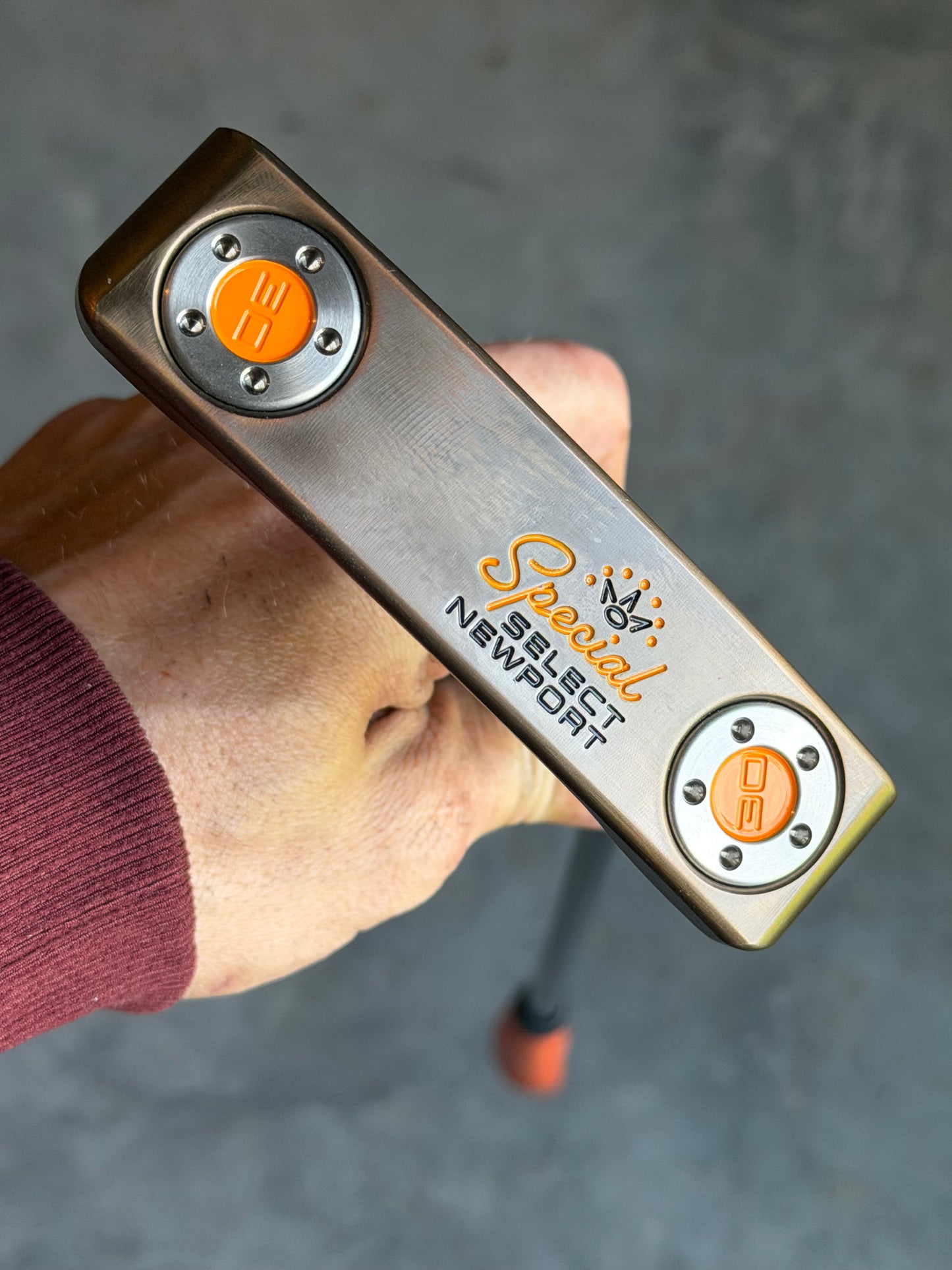 Special Select Newport - oil can - tangerine / KBS 35”