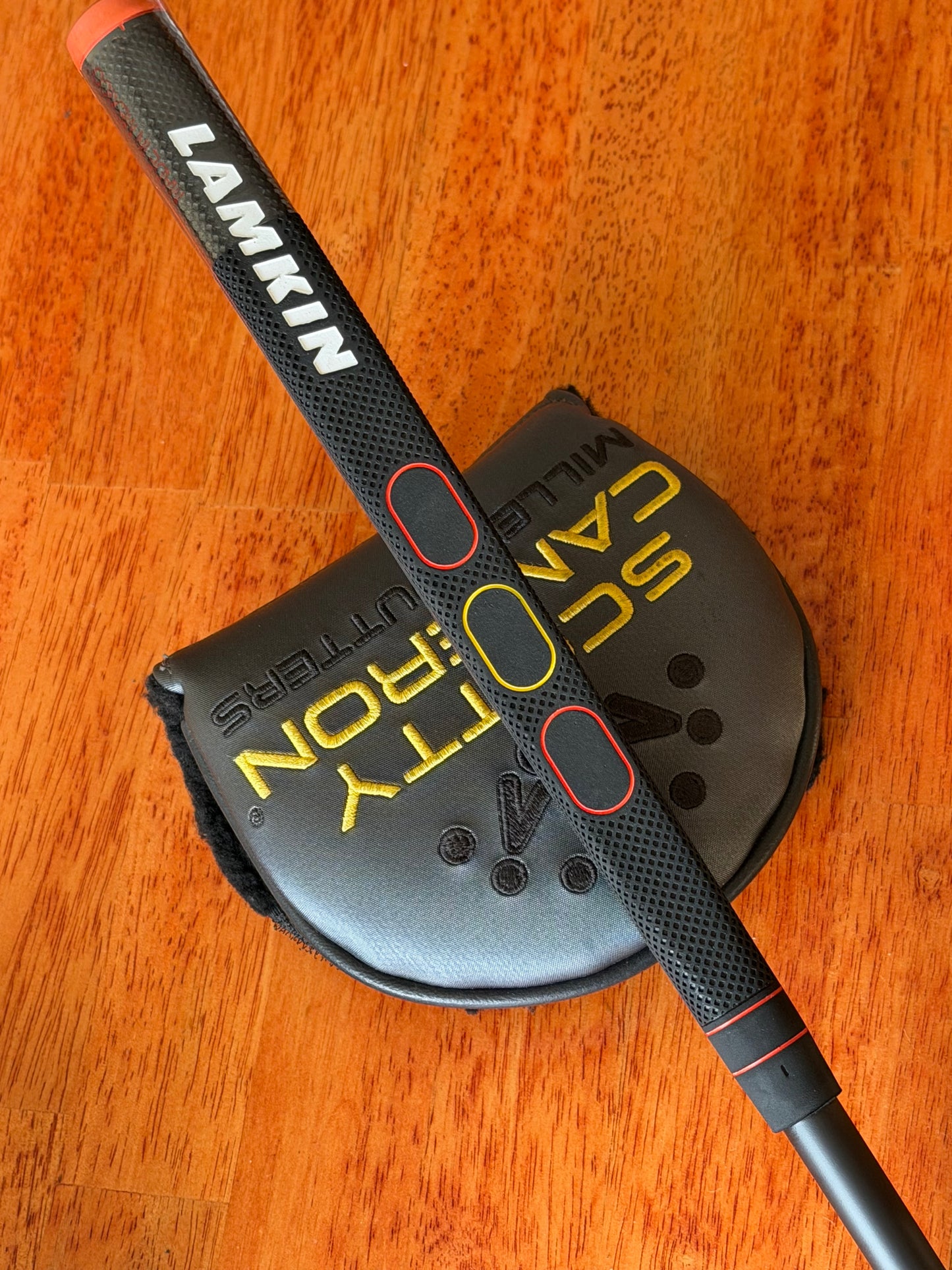 New Scotty Cameron phantom X7.2 - blackout / tangerine 34.5”