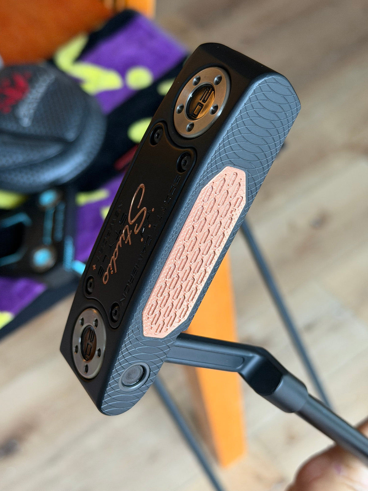 Scotty Cameron Newport Plus - KBS Stealth - copper insert - Garsen 15 37.5”