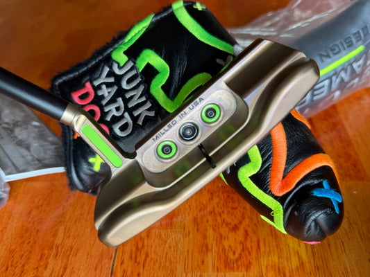 Champions Choice 1.5+ oil can/ Junkyard Dog Neon 34”