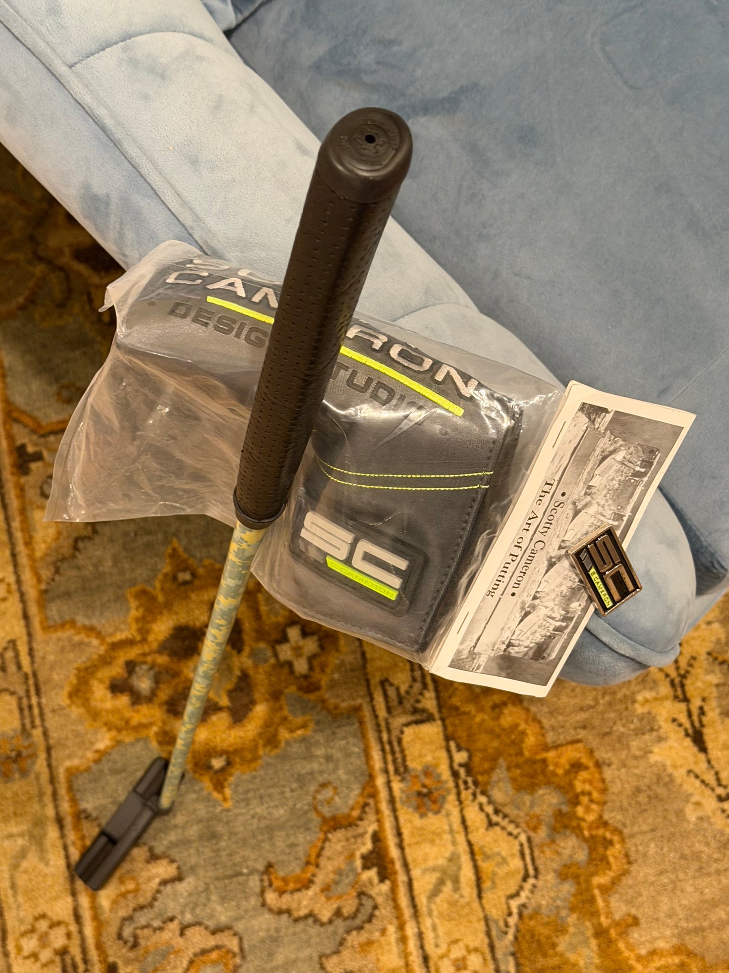 Circa 62 #3 / anodized black with camo KBS / 2018 Cameron club HC 35”