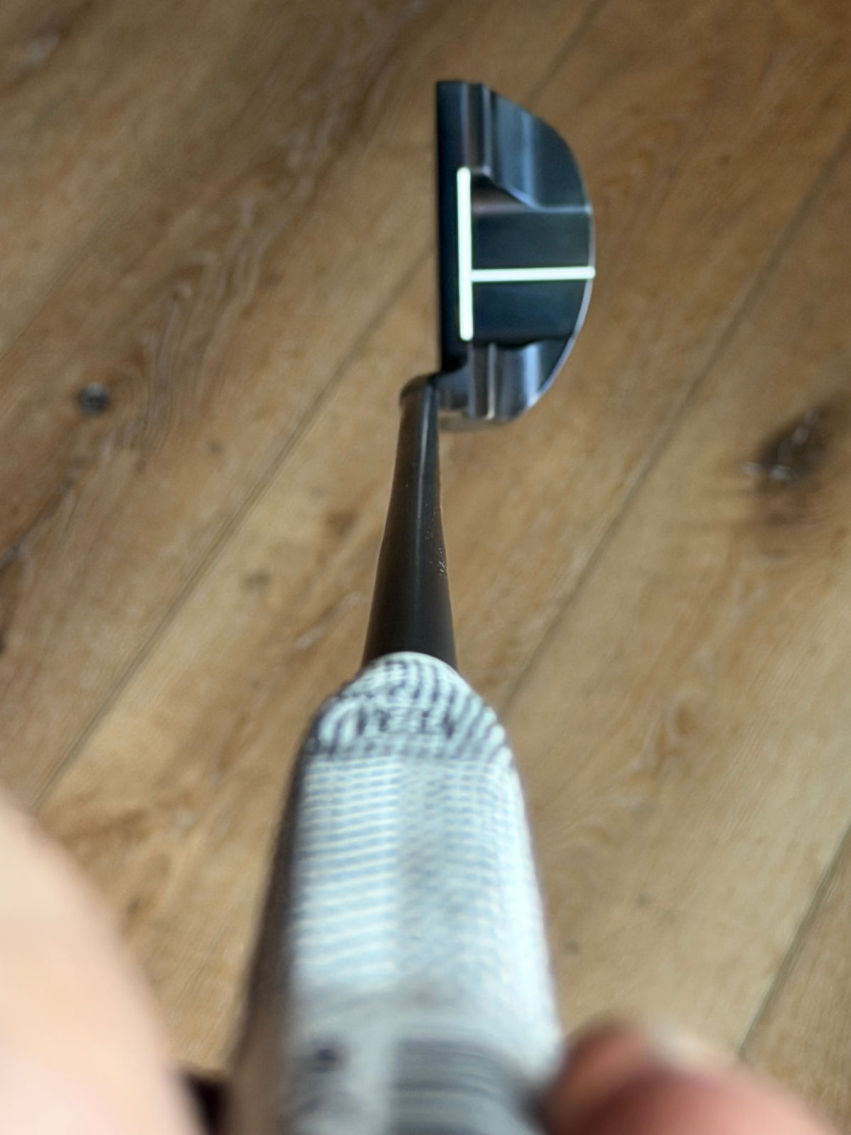 Scotty Cameron pro platinum Del Mar 3.5 Blue Oil Can 34.5”
