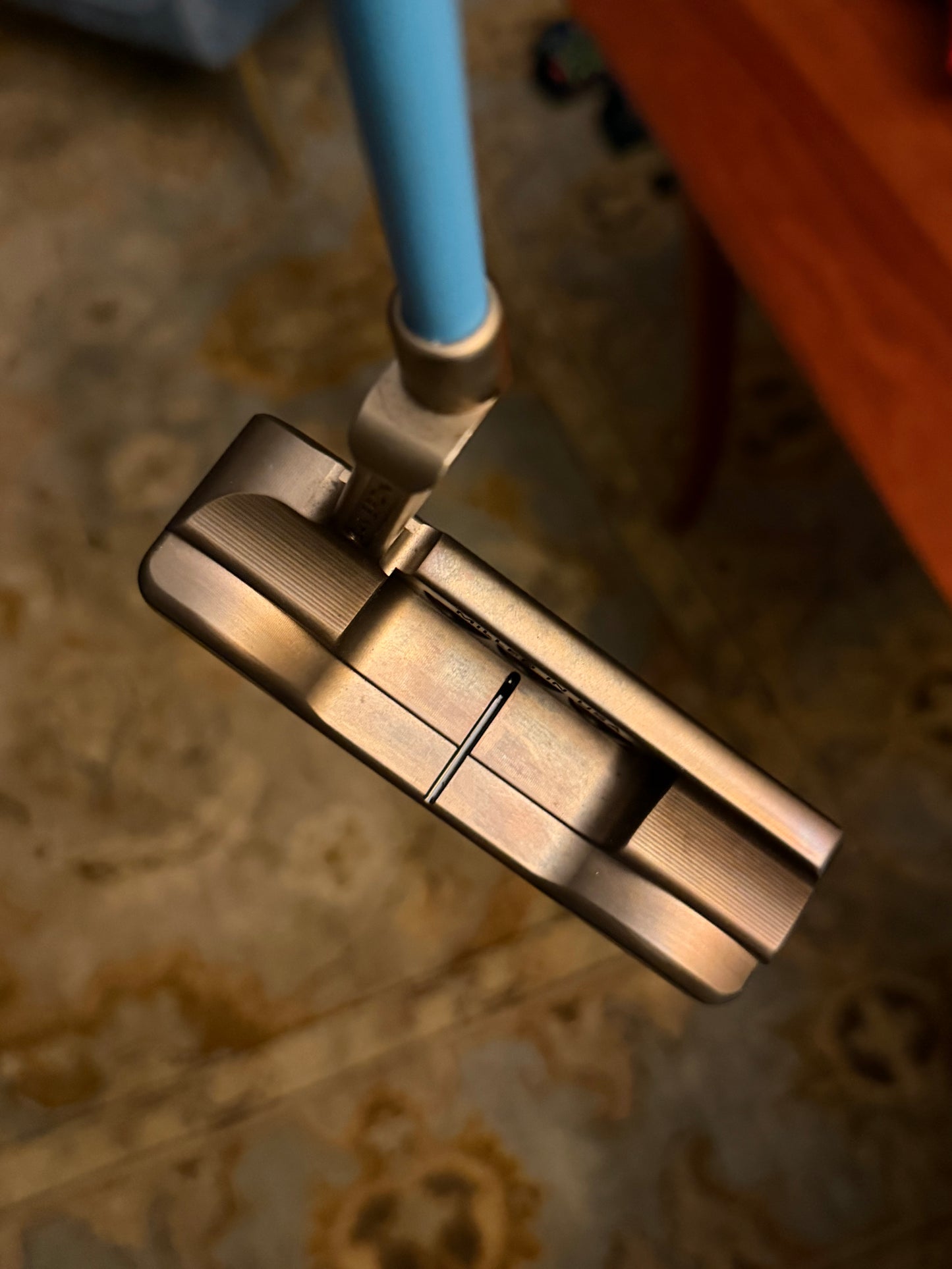 Newport Plus Oil Can / KBS / leather UNC Blue 34.5”