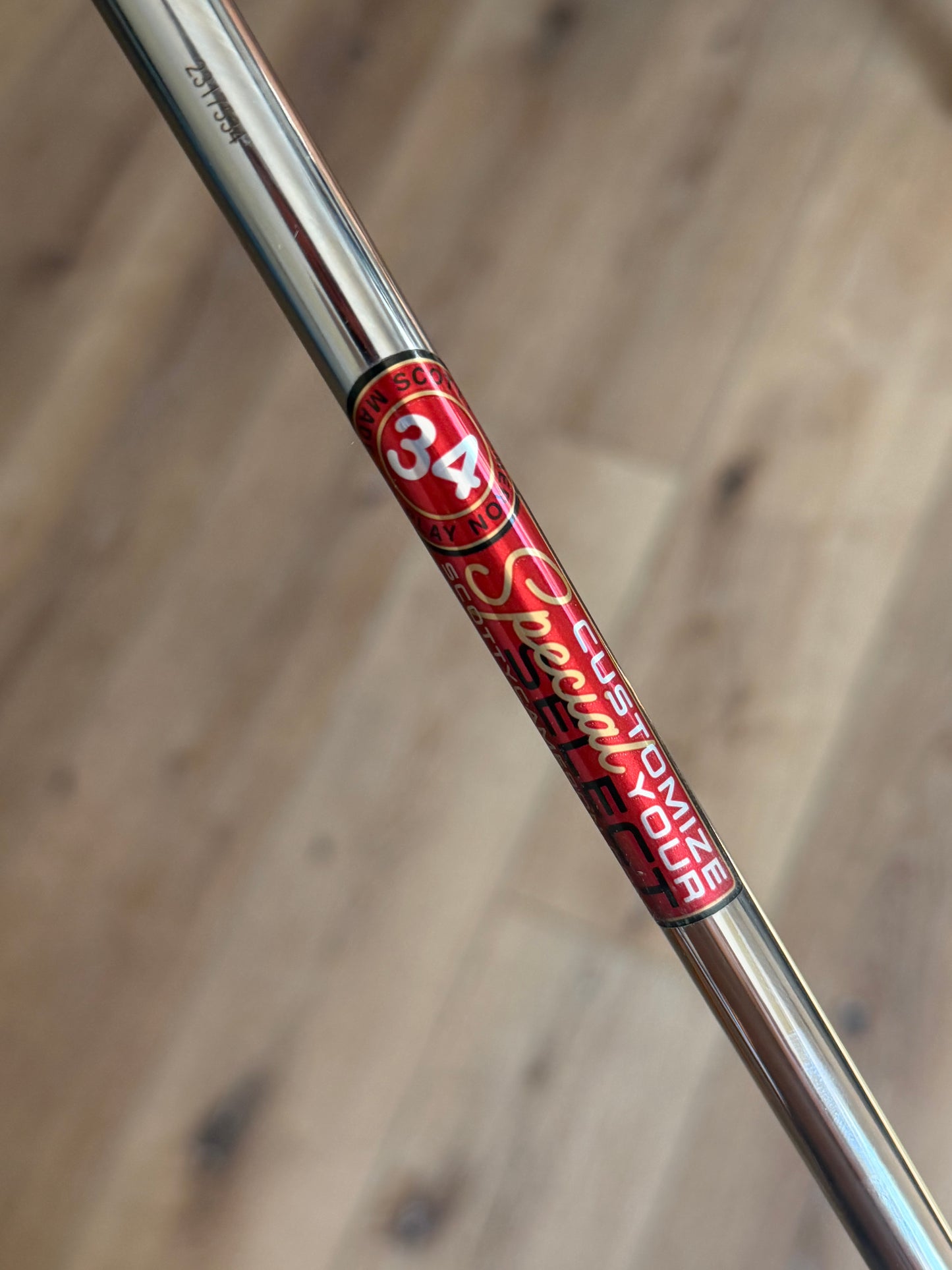 Custom Scotty Cameron Newport 2.5 + Patriot blue fade 34”