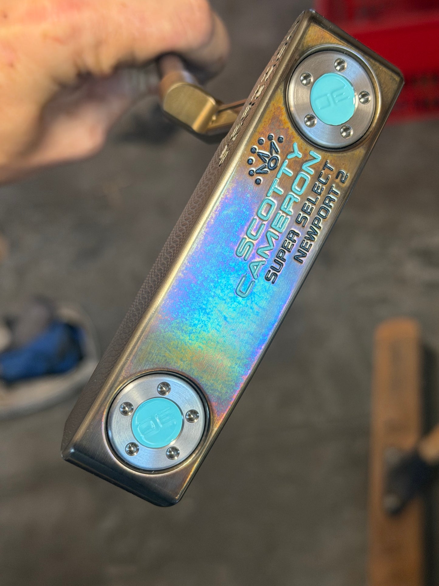 Scotty Cameron super select Newport 2 - oil can + Tiffany 35”