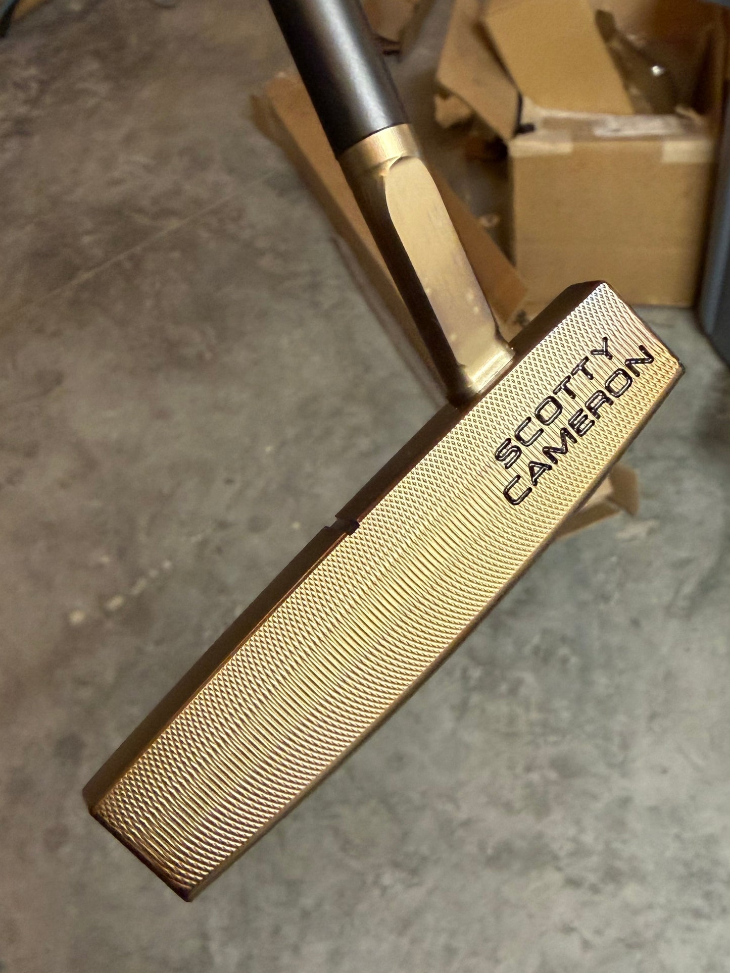 New phantom 5.5 candy green / gripmaster / black shaft 34”