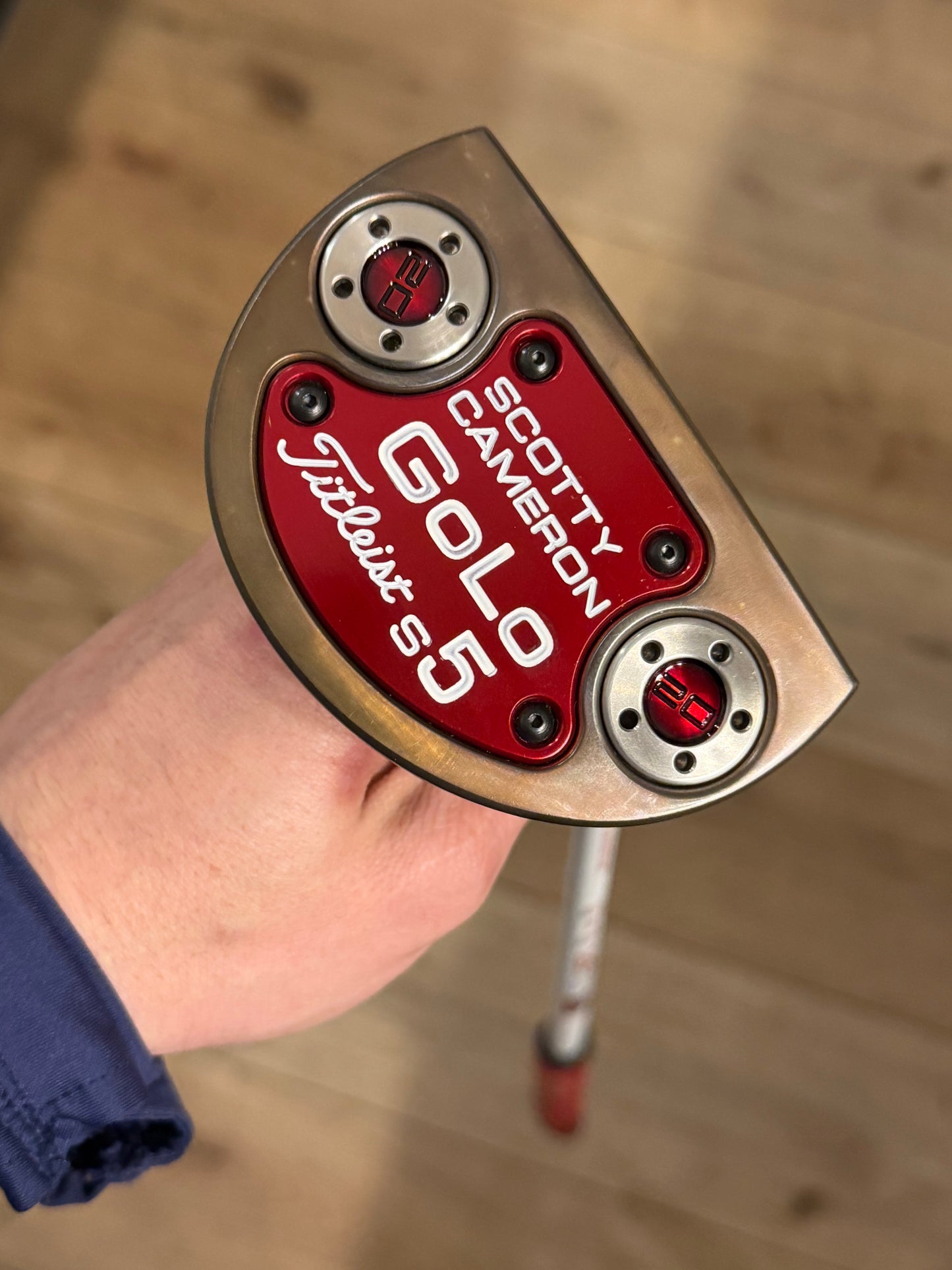 Mint Oil Can GoLo 5S (center) - KBS Liberty Ed. /100 weighted counterbalance 36”