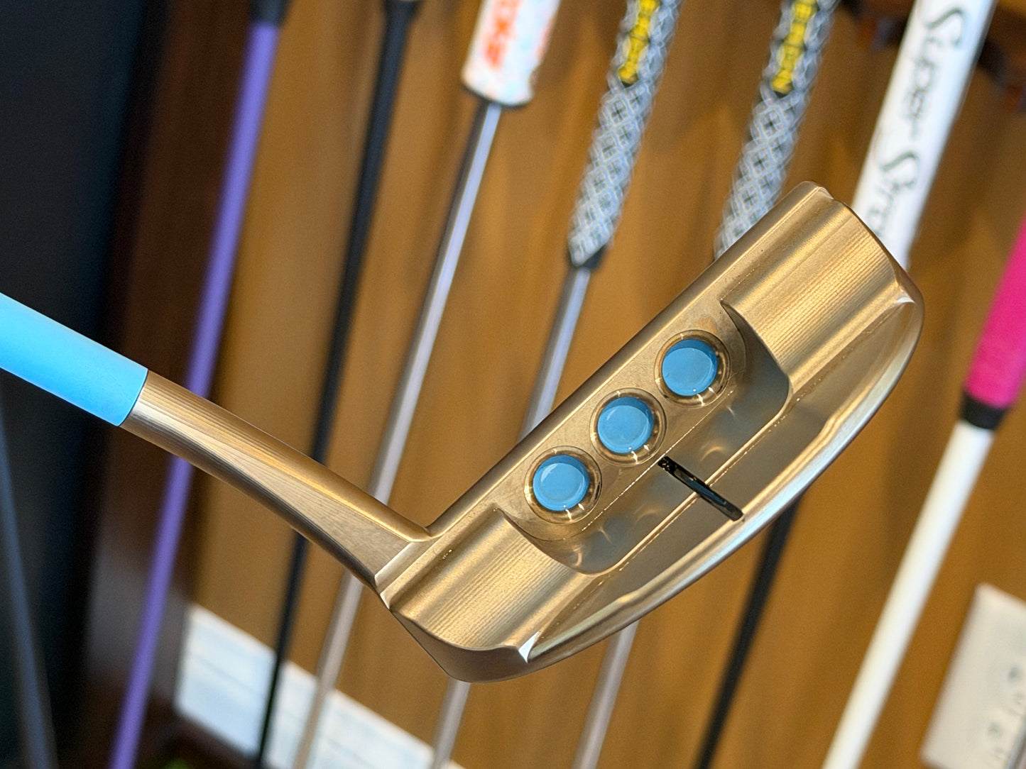 New Oil Can Del Mar 34.5” UNC blue / leather