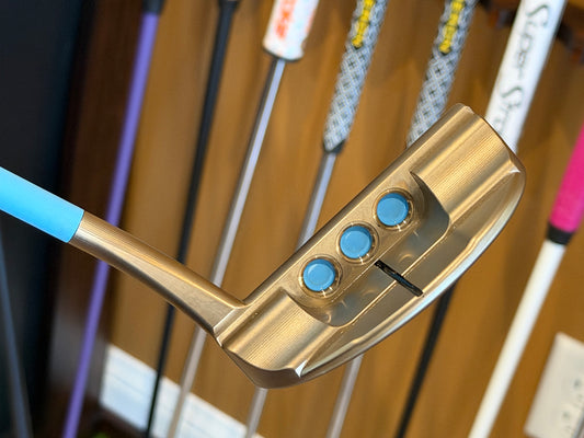 New Oil Can Del Mar 34.5” UNC blue / leather