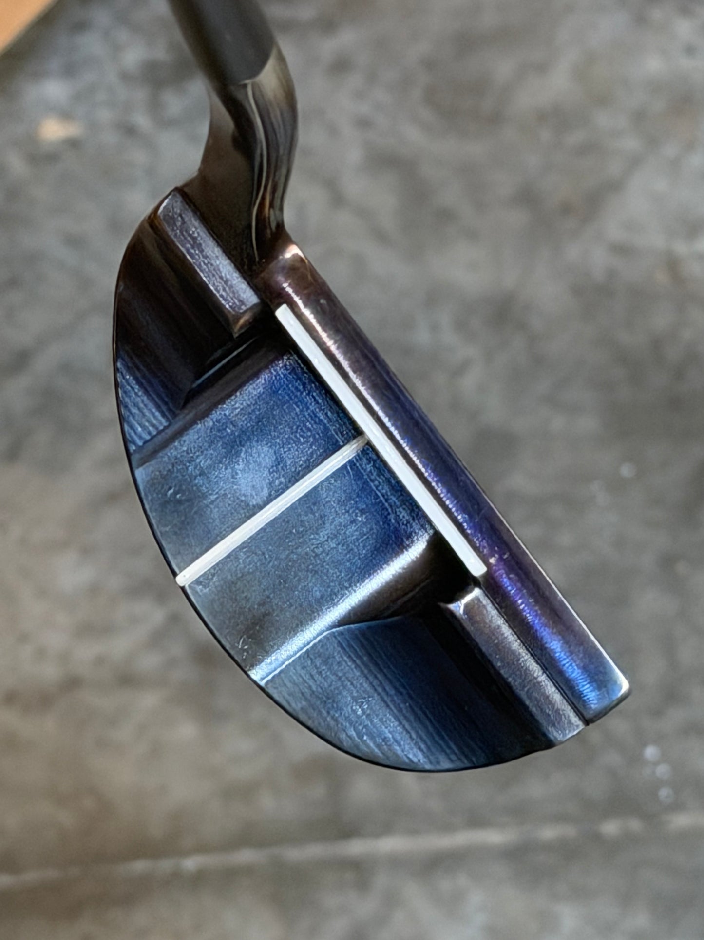 Scotty Cameron pro platinum Del Mar 3.5 Blue Oil Can 34.5”