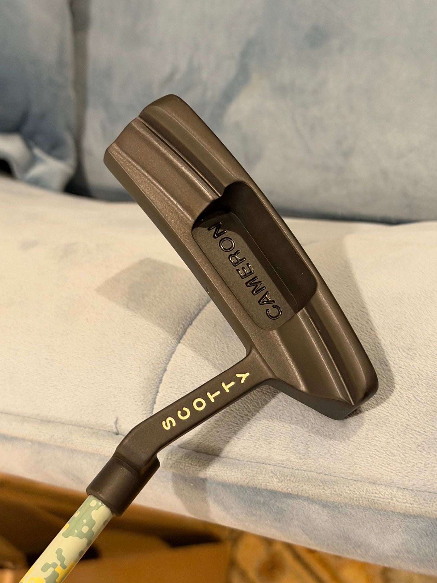 Circa 62 #3 / anodized black with camo KBS / 2018 Cameron club HC 35”