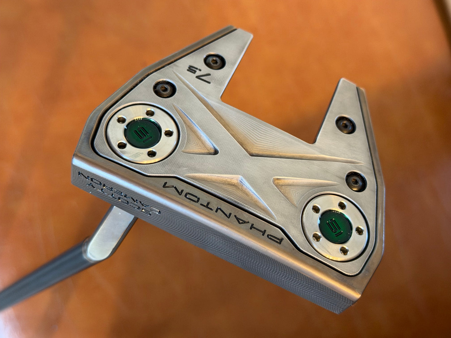 Phantom x7.5 (new) OilCan/aged Satin with candy green 34”