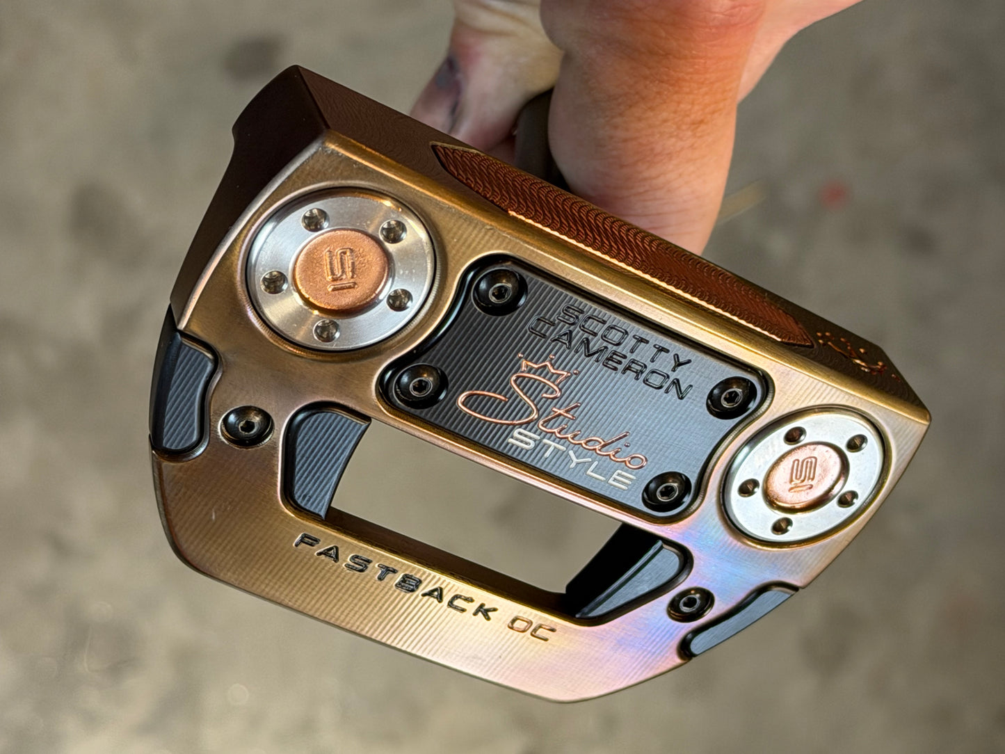 Fastback OC Oil Can / copper insert - 33.5”