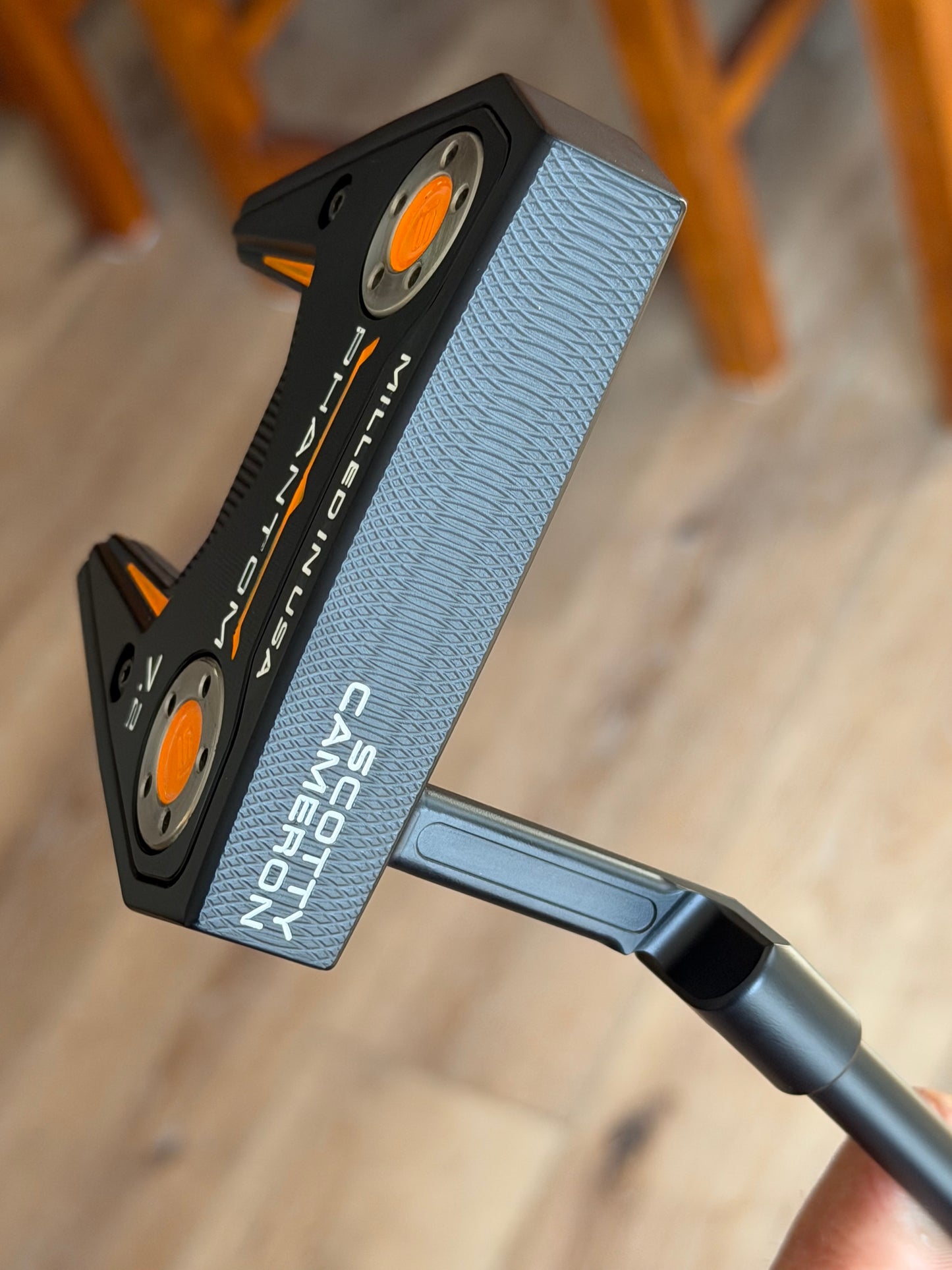 New Scotty Cameron phantom X7.2 - blackout / tangerine 34.5”