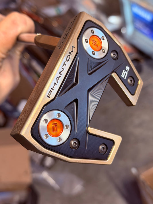 Candy Orange!  Phantom X 5.5 New with cover 34”