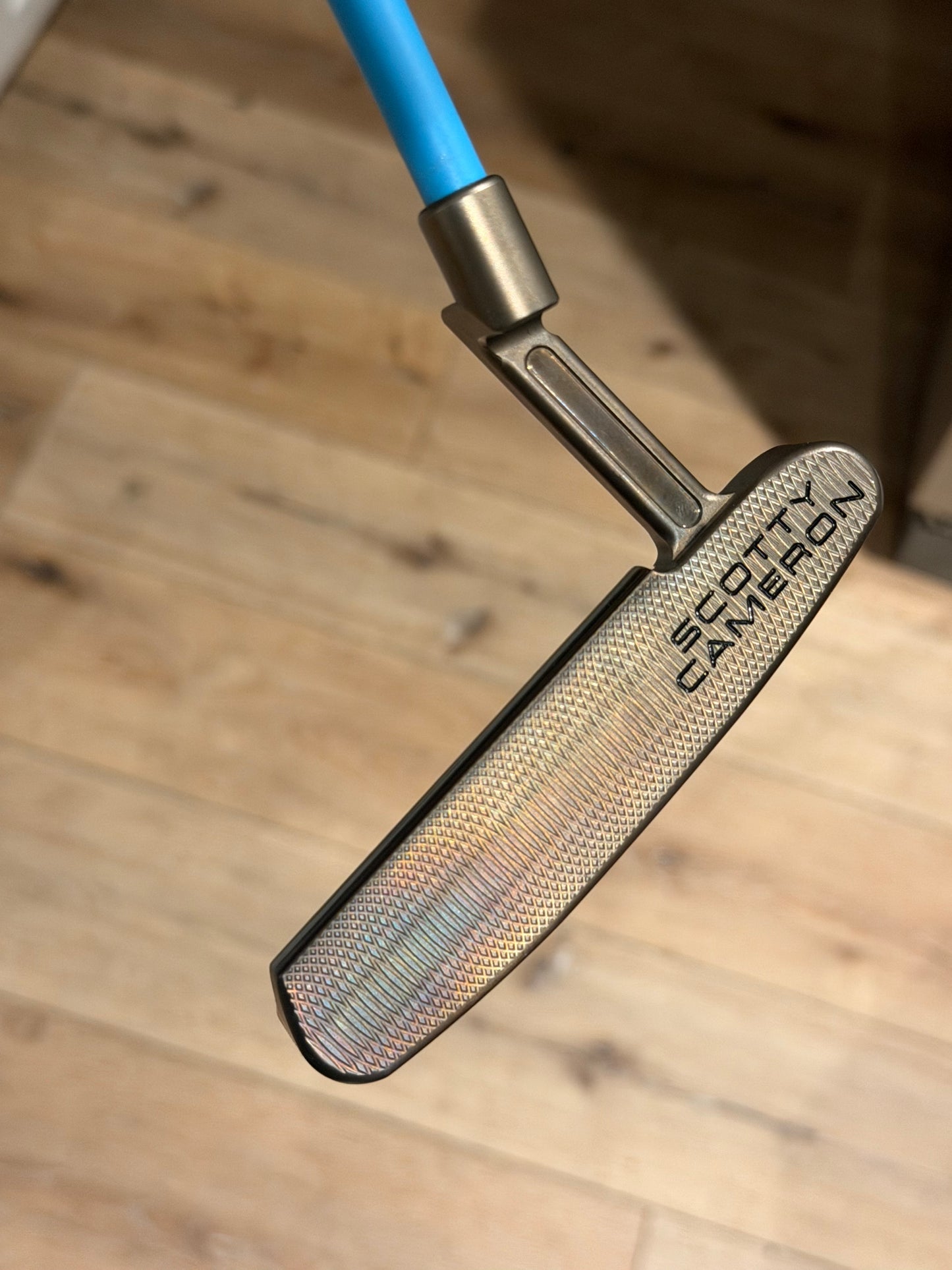 Newport Plus Oil Can / KBS / leather UNC Blue 34.5”