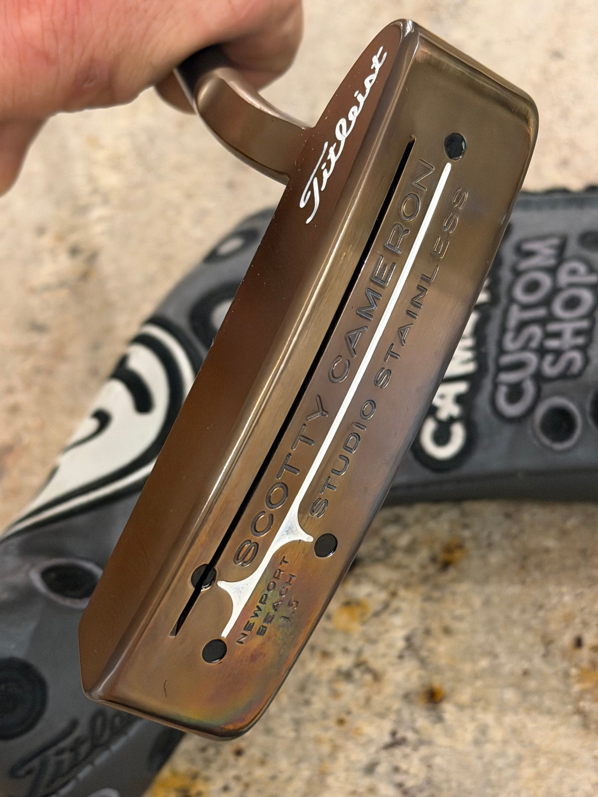 High temp oil can Scotty Cameron Newport Beach 1.5 - Jackpot Johnny 34.5”