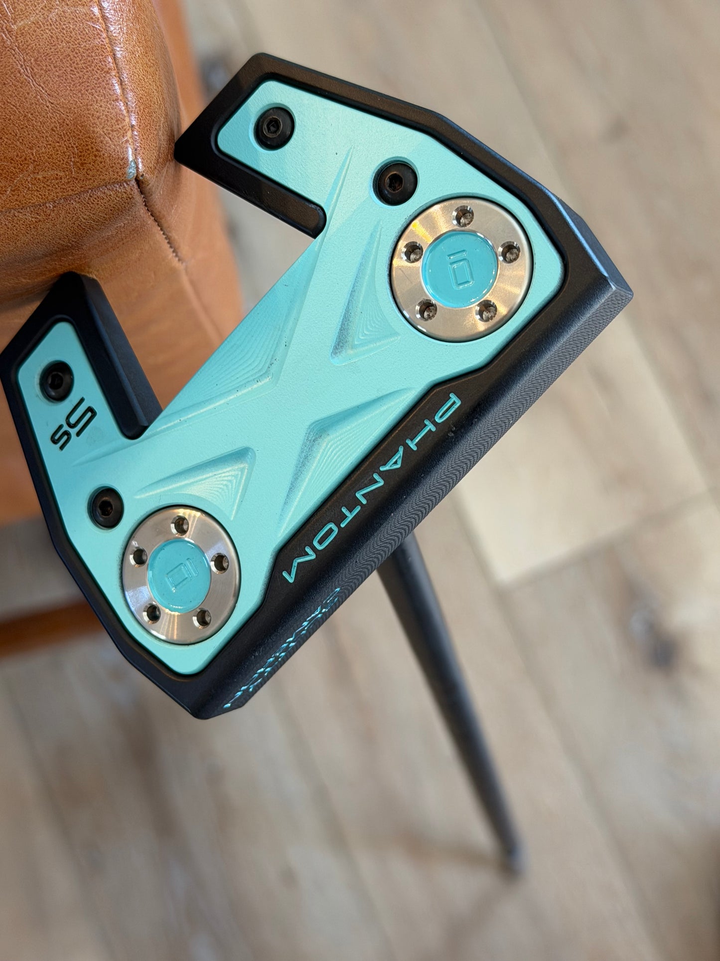 Black/tiffany/chrome phantom 5S - stepped KBS 35”