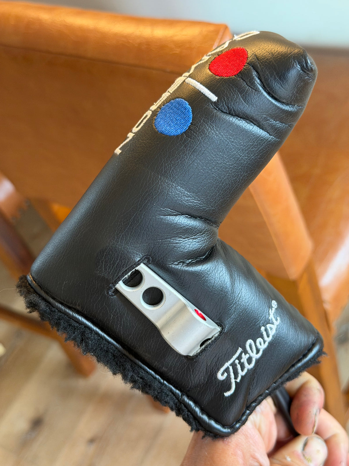 First in 500 Scotty Cameron Studio Style (2005) Newport 1.5 - full custom leather / HC