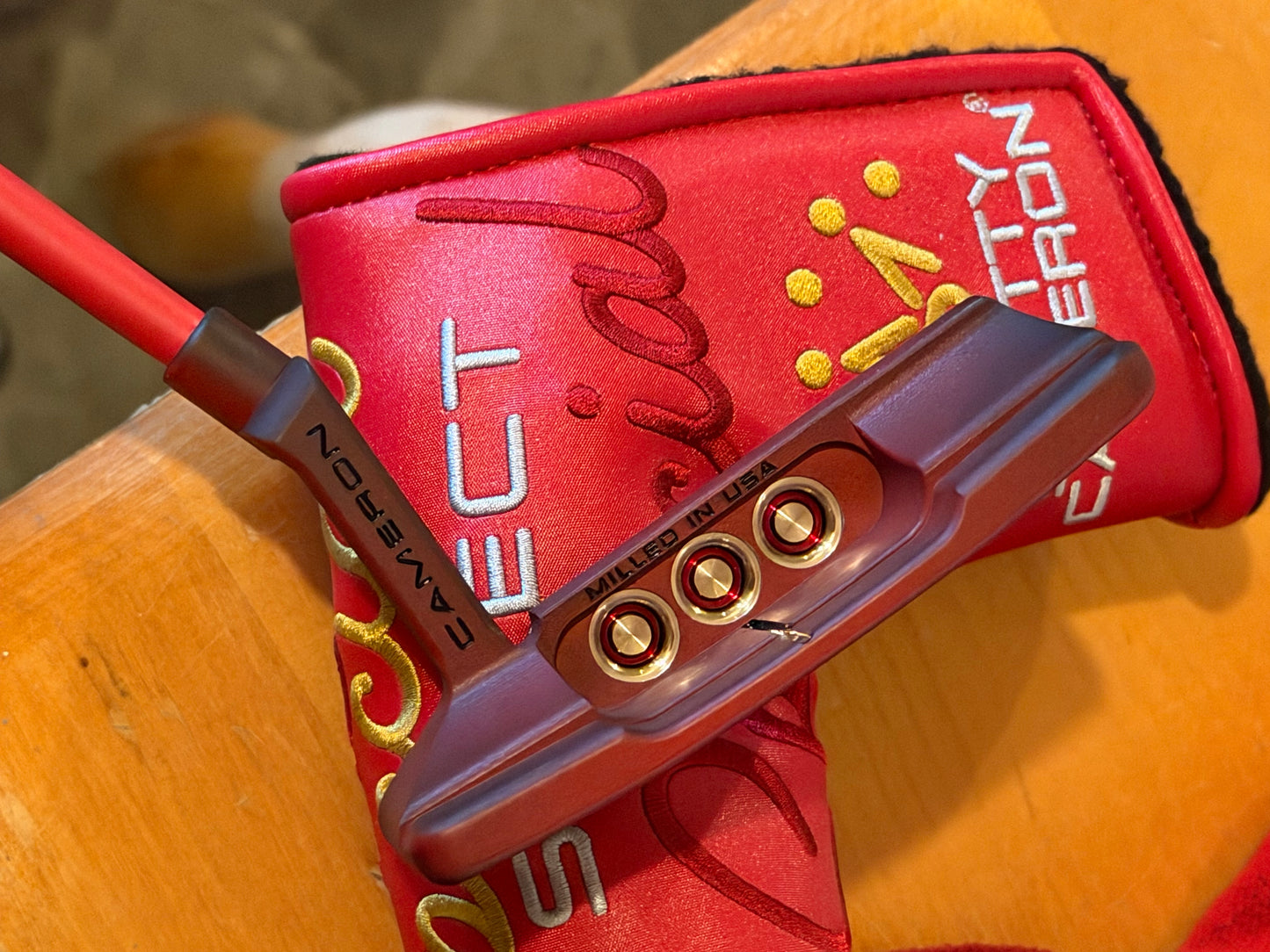 New special select Squareback 2 / crimson/black fade / KBS and leather 34”