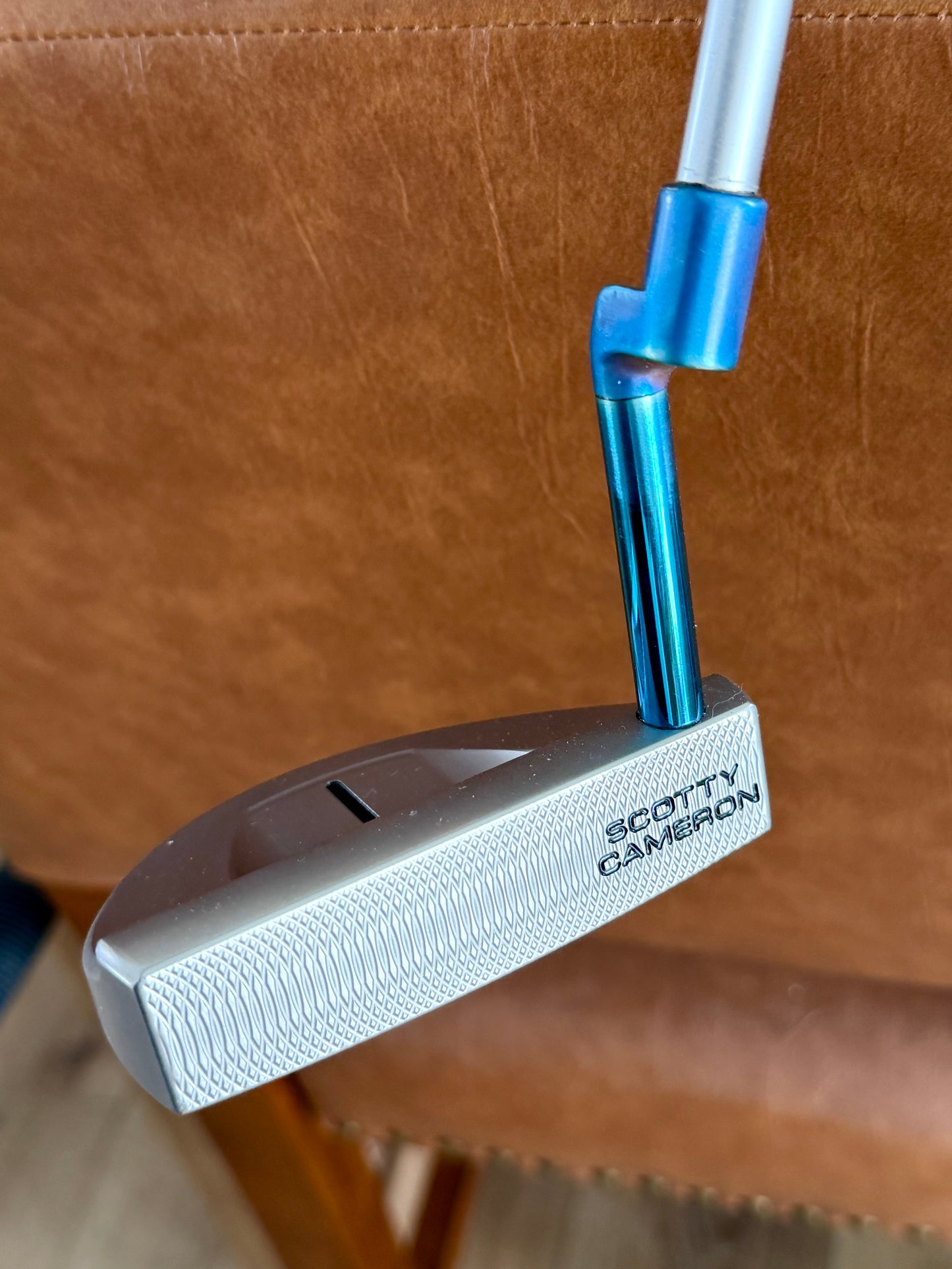 Blue PVD “knuckle-neck” GoLo n5 Limited Release - 34”