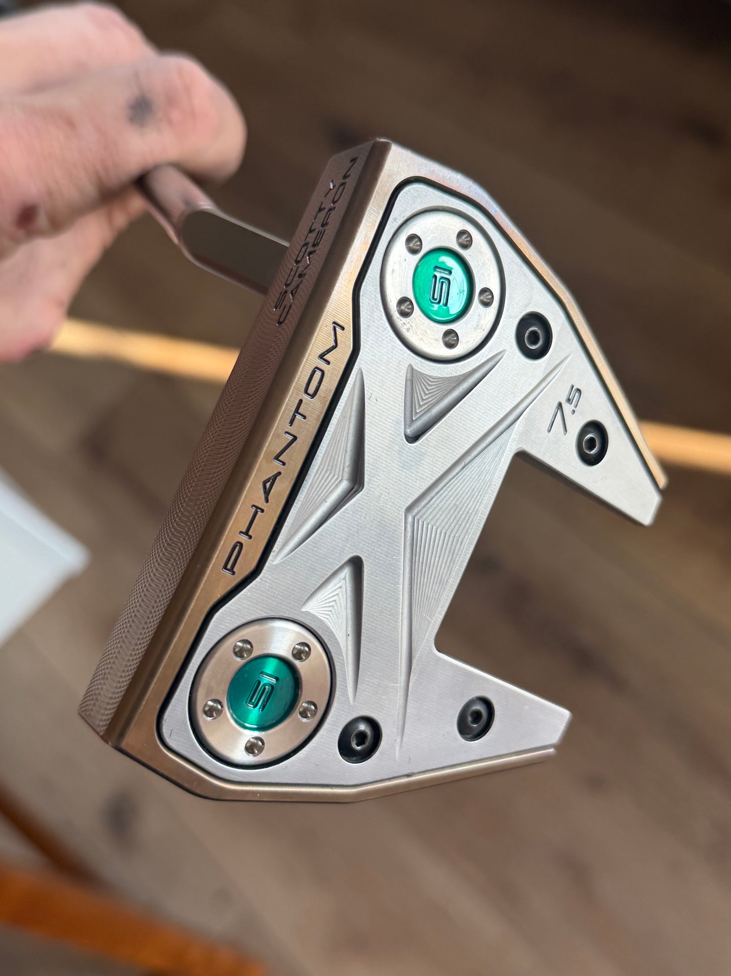 Scotty Cameron phantom x7.5 Oil Can / satin / SeaBubble 34” new custom