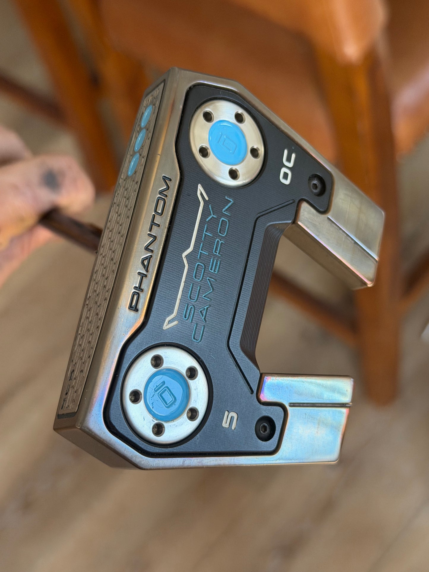 Oil Can Scotty Cameron phantom 5OC - UNC Blue - 35”