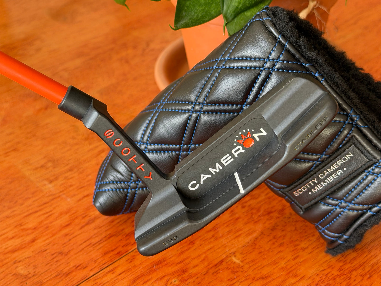 Japan Only Scotty Cameron Newport 2 34/340g studio stainless custom orange 34.5”