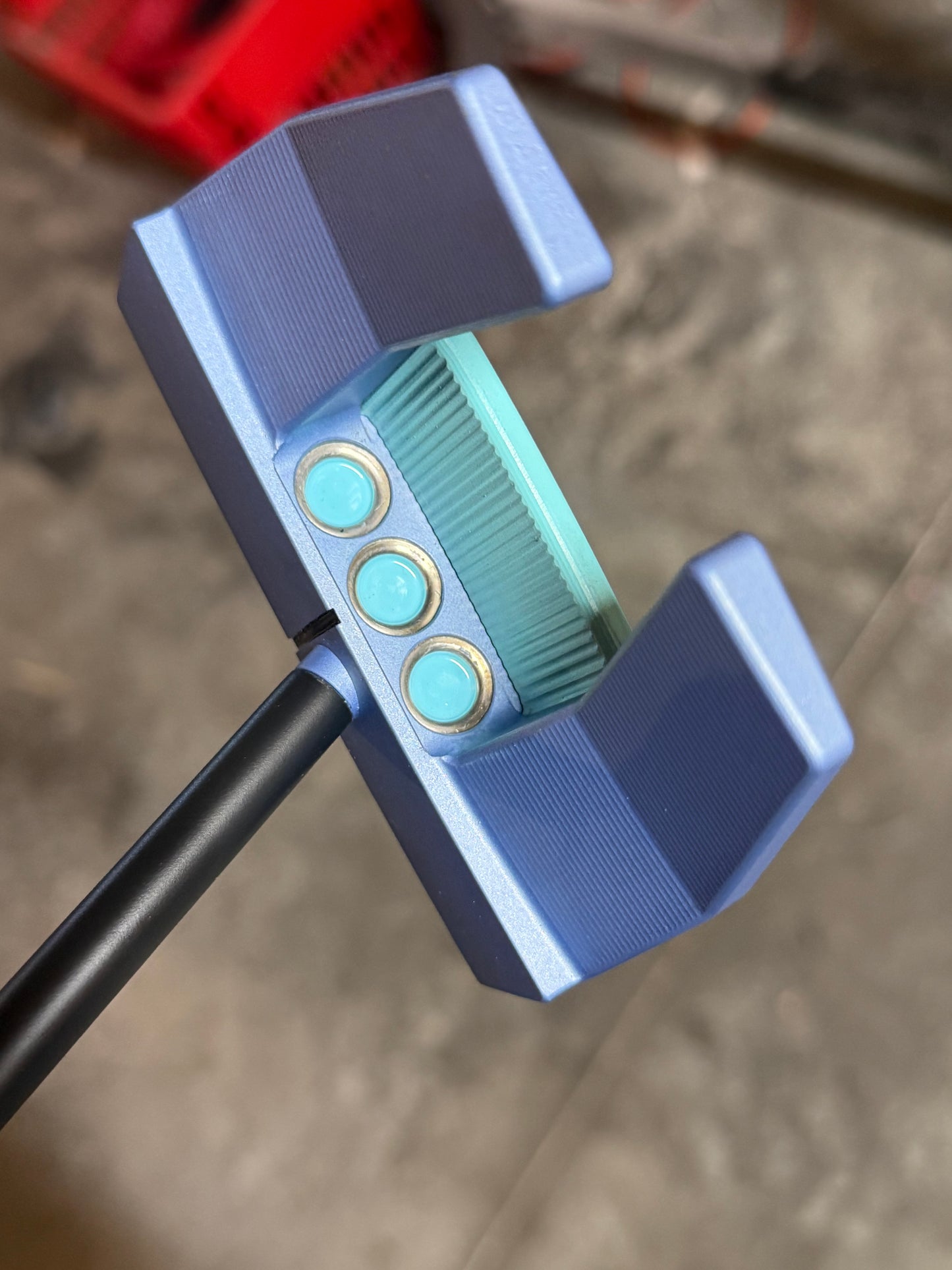 Polar Blue / Tiffany phantom x 5S - stepped KBS + leather 34.5”