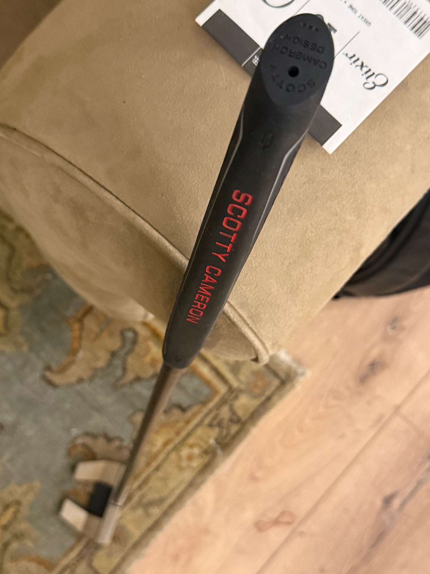 Phantom 5S - deep torched with candy red - stepped KBS 34.5”