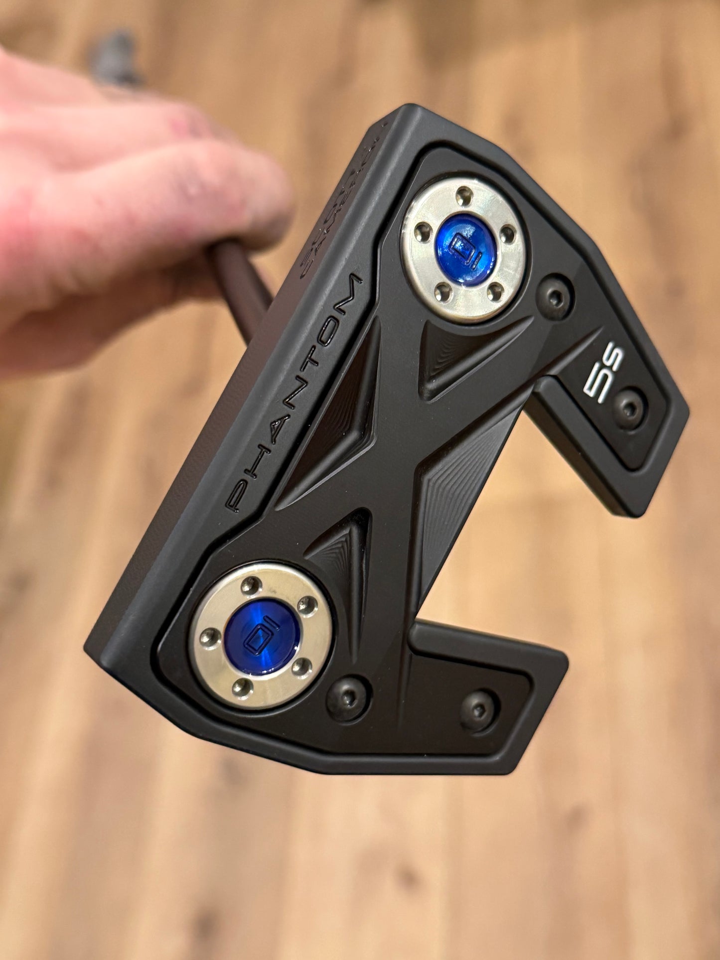 New Phantom 5s Candy Blue / blackout / chrome on BGT Cobalt 35”