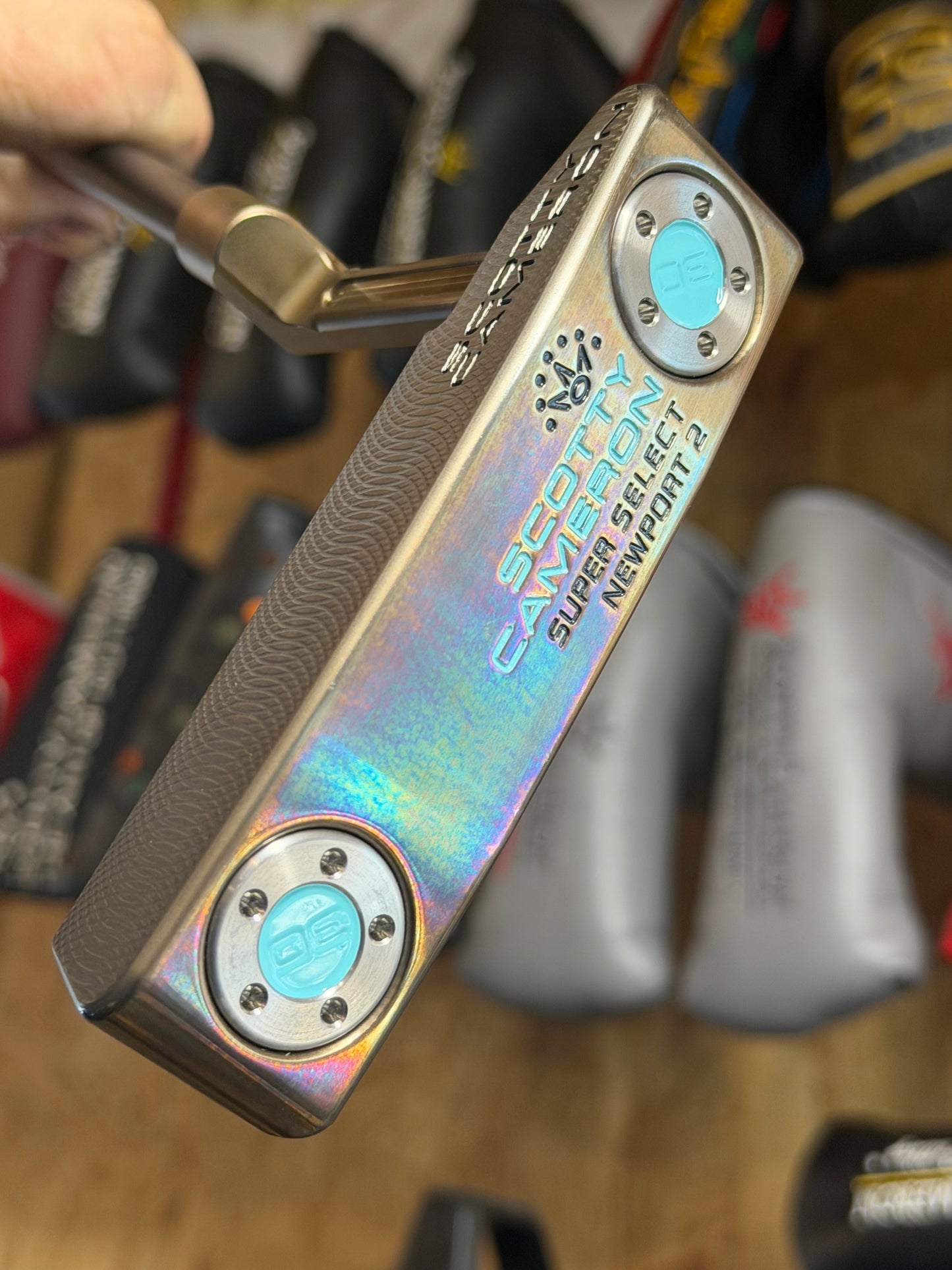 Scotty Cameron super select Newport 2 - oil can + Tiffany 35”