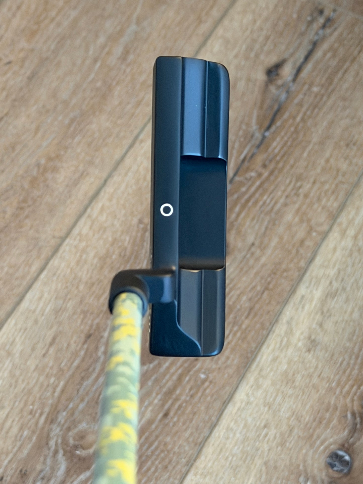 Circa 62 #3 - anodized black - camo KBS graphite / kangaroo leather and matching HC 35”