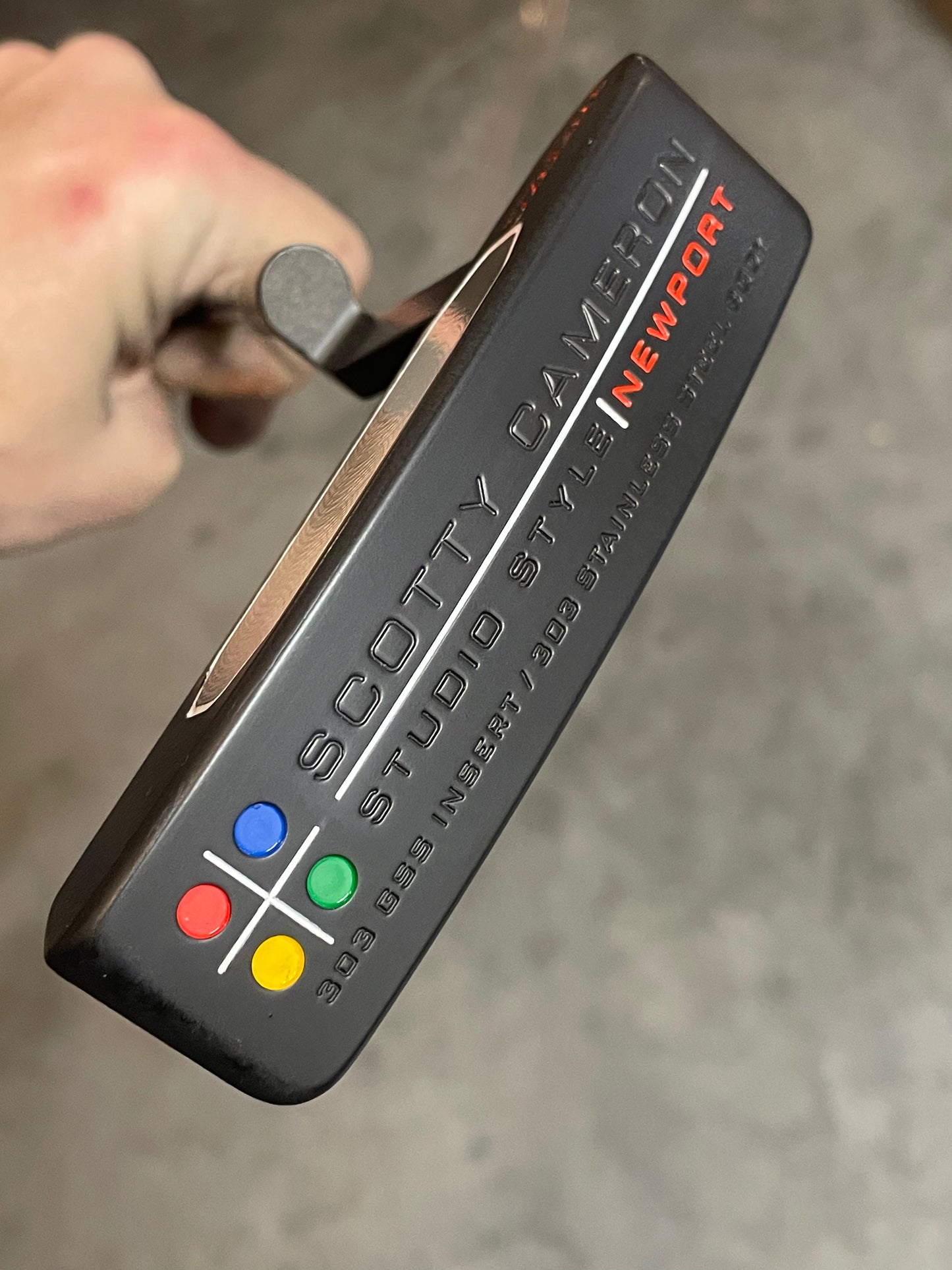 Studio Style Newport (2005) black/chrome graphite + original grip and cover!!