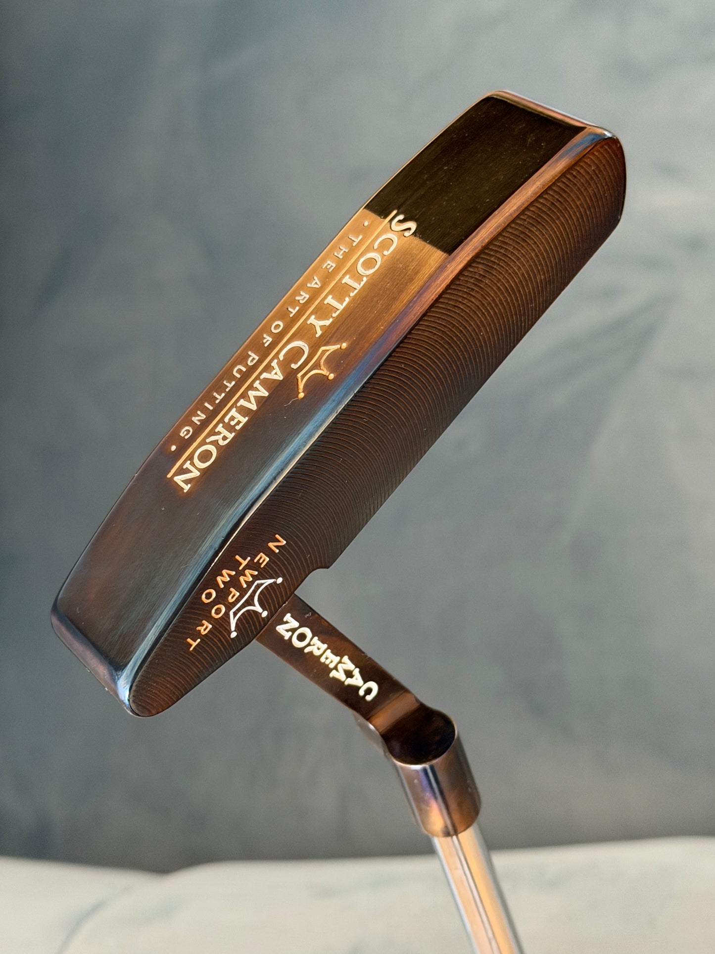 Gorgeous Art of Putting Newport 2 (Cameron) oil can, 2026 cover, leather, loaded!