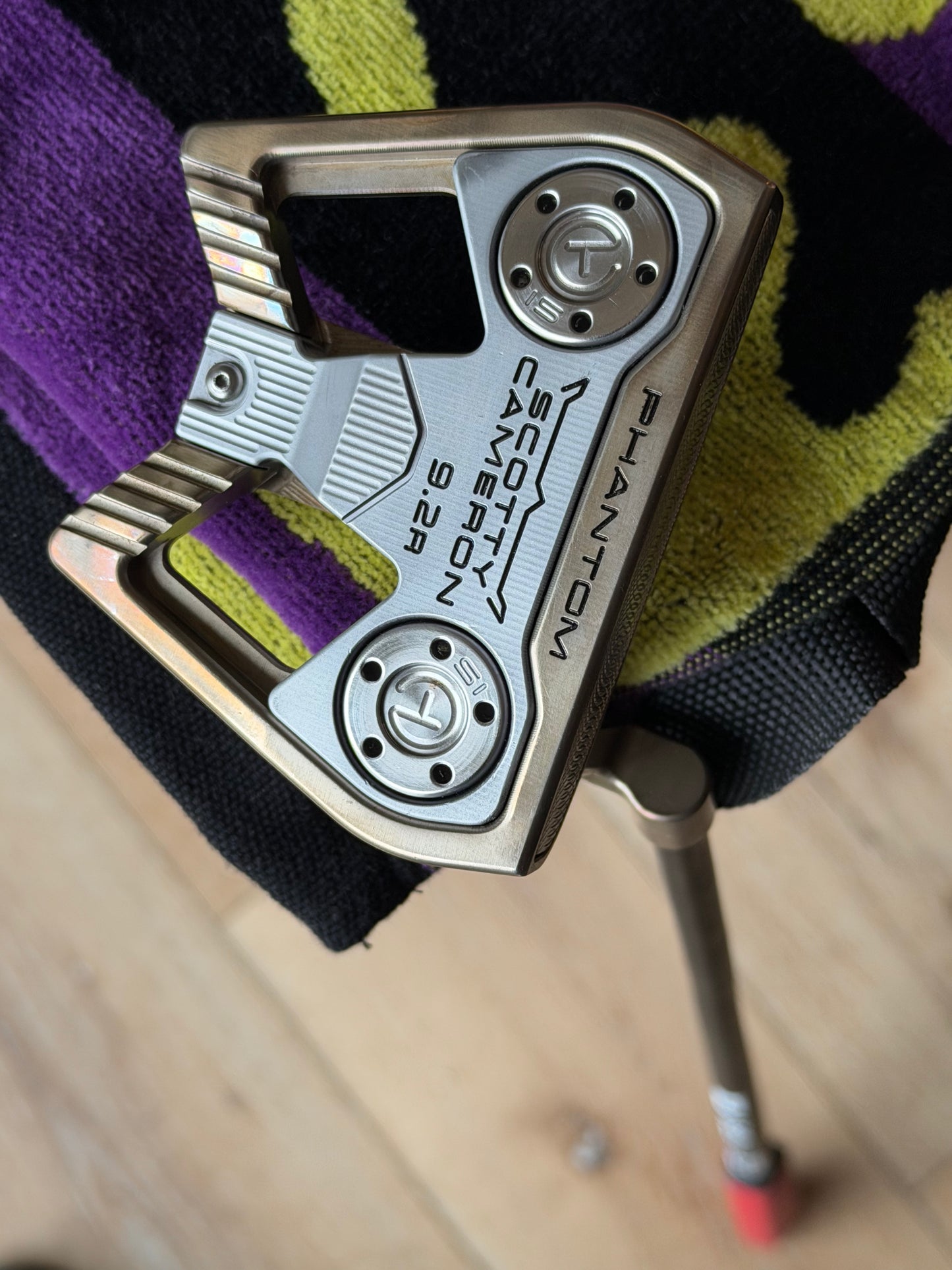Scotty Cameron phantom 9.2R - KBS Carbon 155g - circle T - garsen 34”