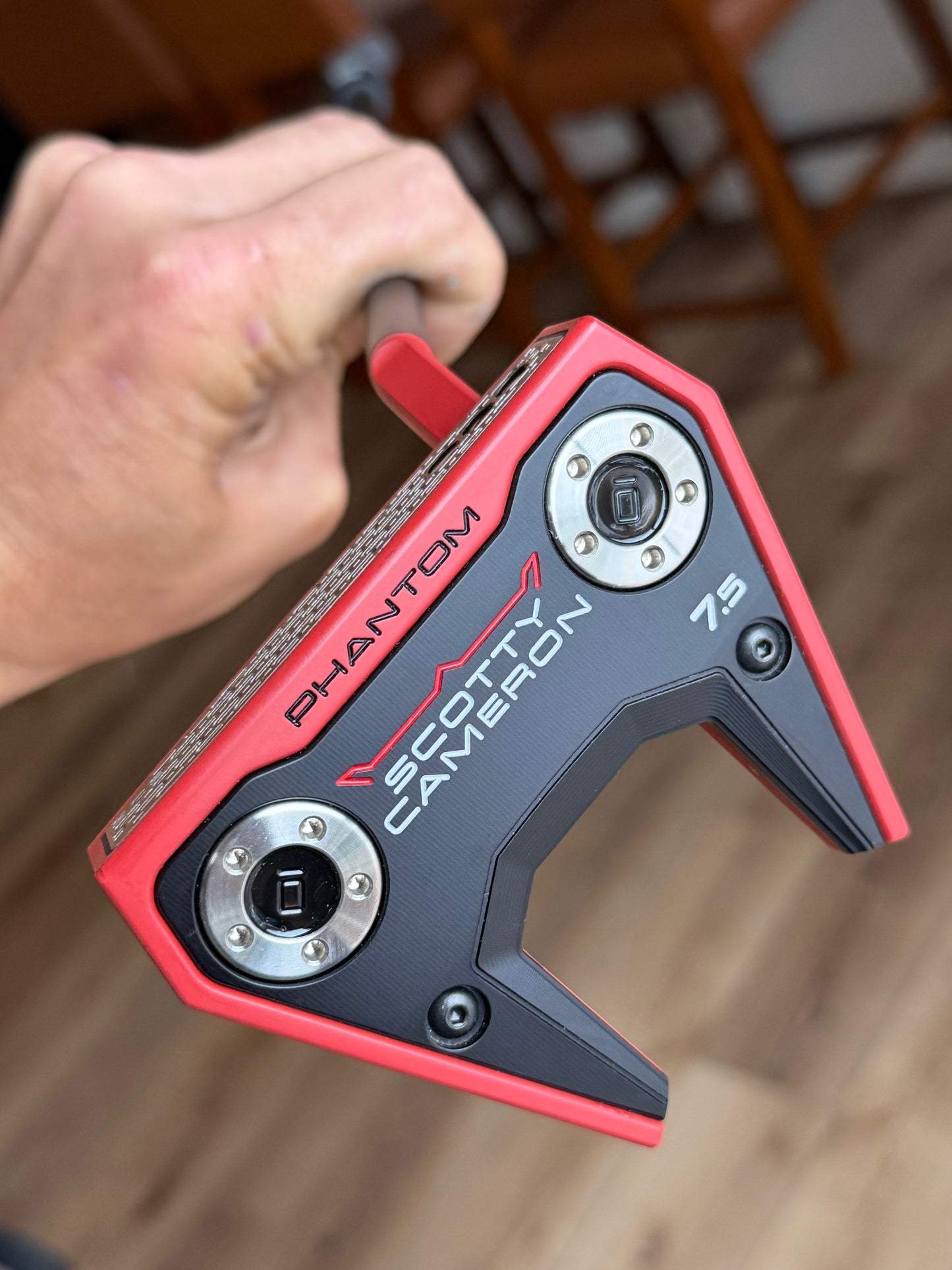 New Scotty Cameron phantom 7.5 (2026) firehouse red / garsen 35”