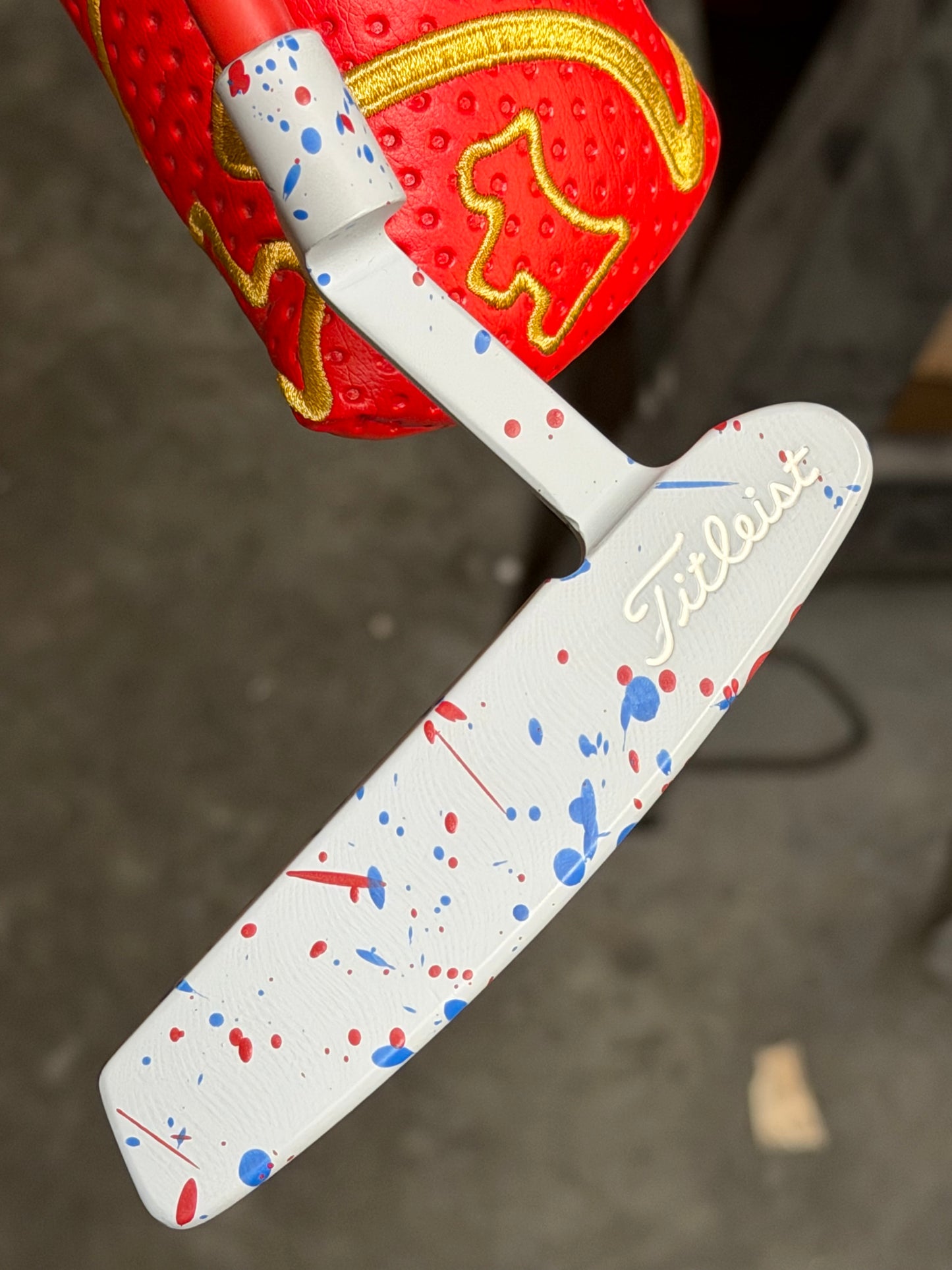 Scotty Cameron USA Splatter / KBS Studio Stainless Newport 35” Member HC