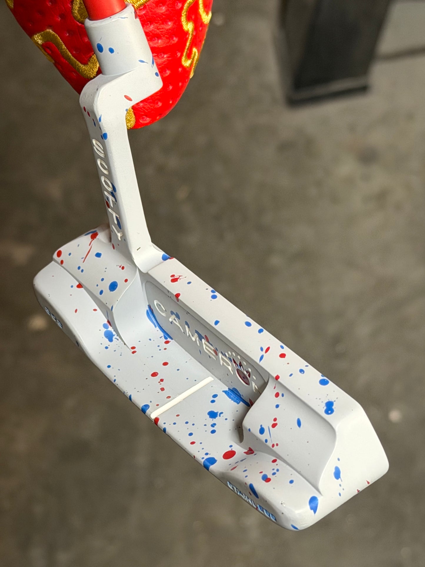 Scotty Cameron USA Splatter / KBS Studio Stainless Newport 35” Member HC